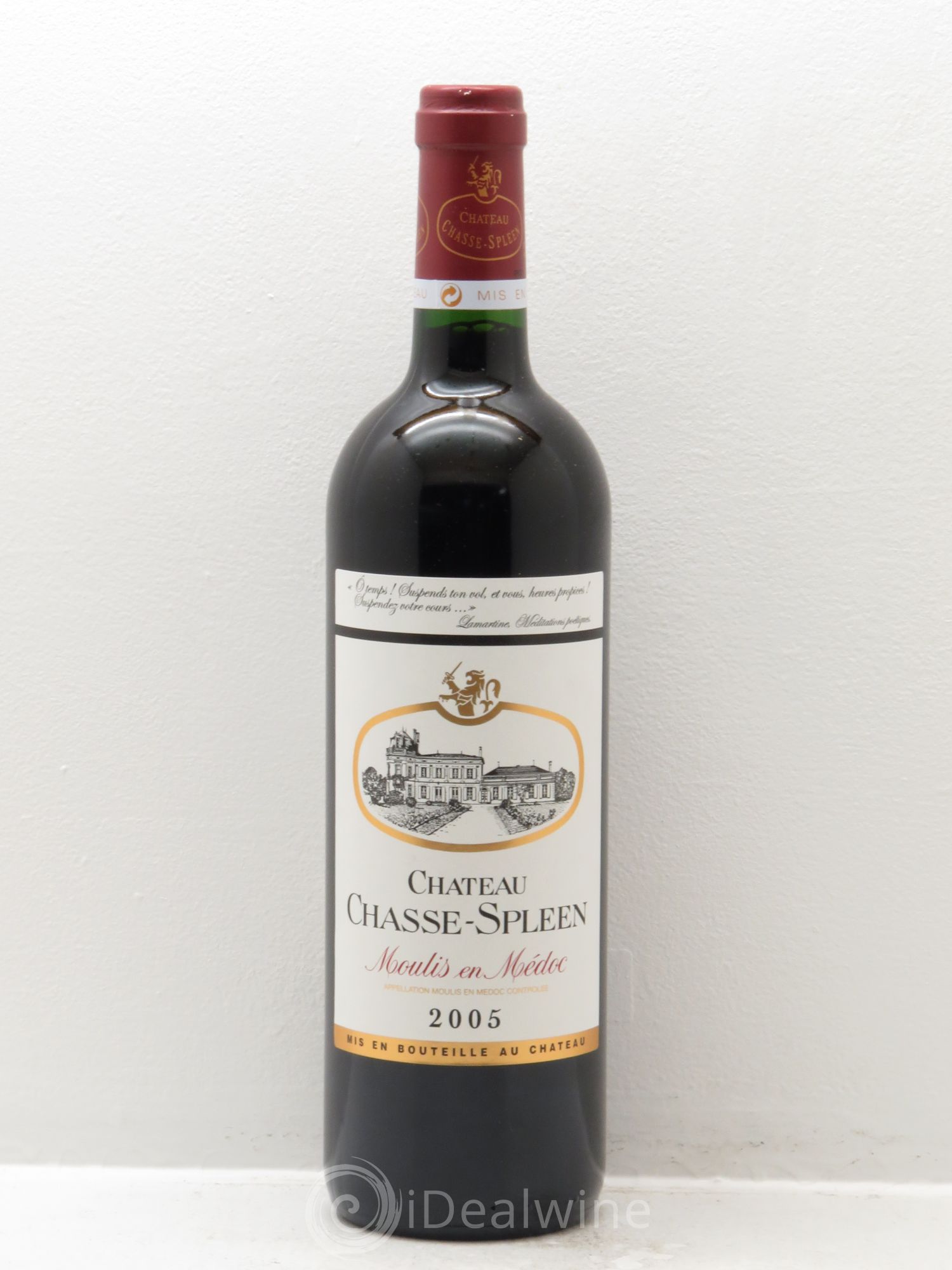 Château Chasse Spleen 2005 - Lot de 1 bouteille - 0