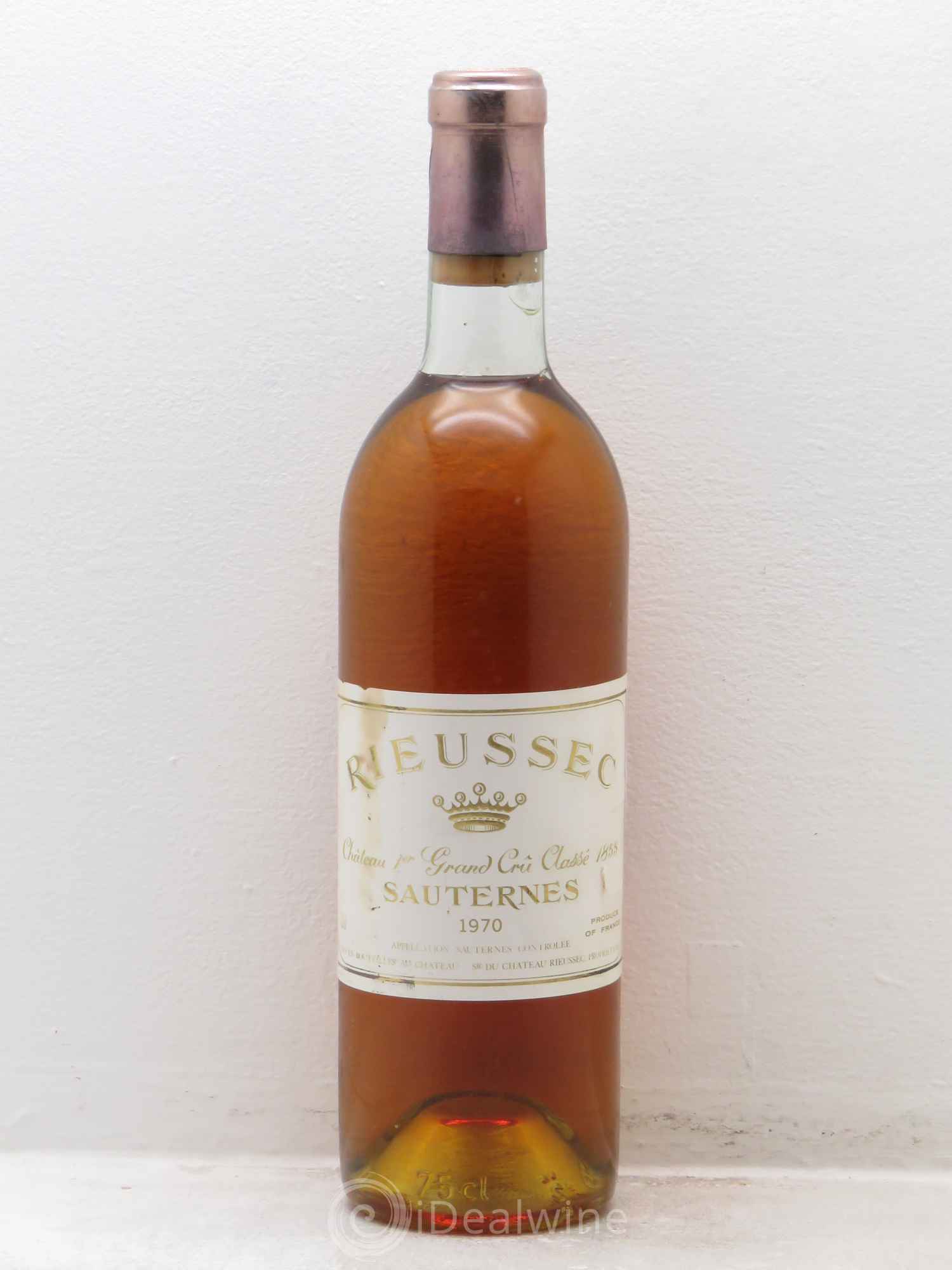 Château Rieussec 1er Grand Cru Classé 1970 - Posten von 1 Flasche - 0