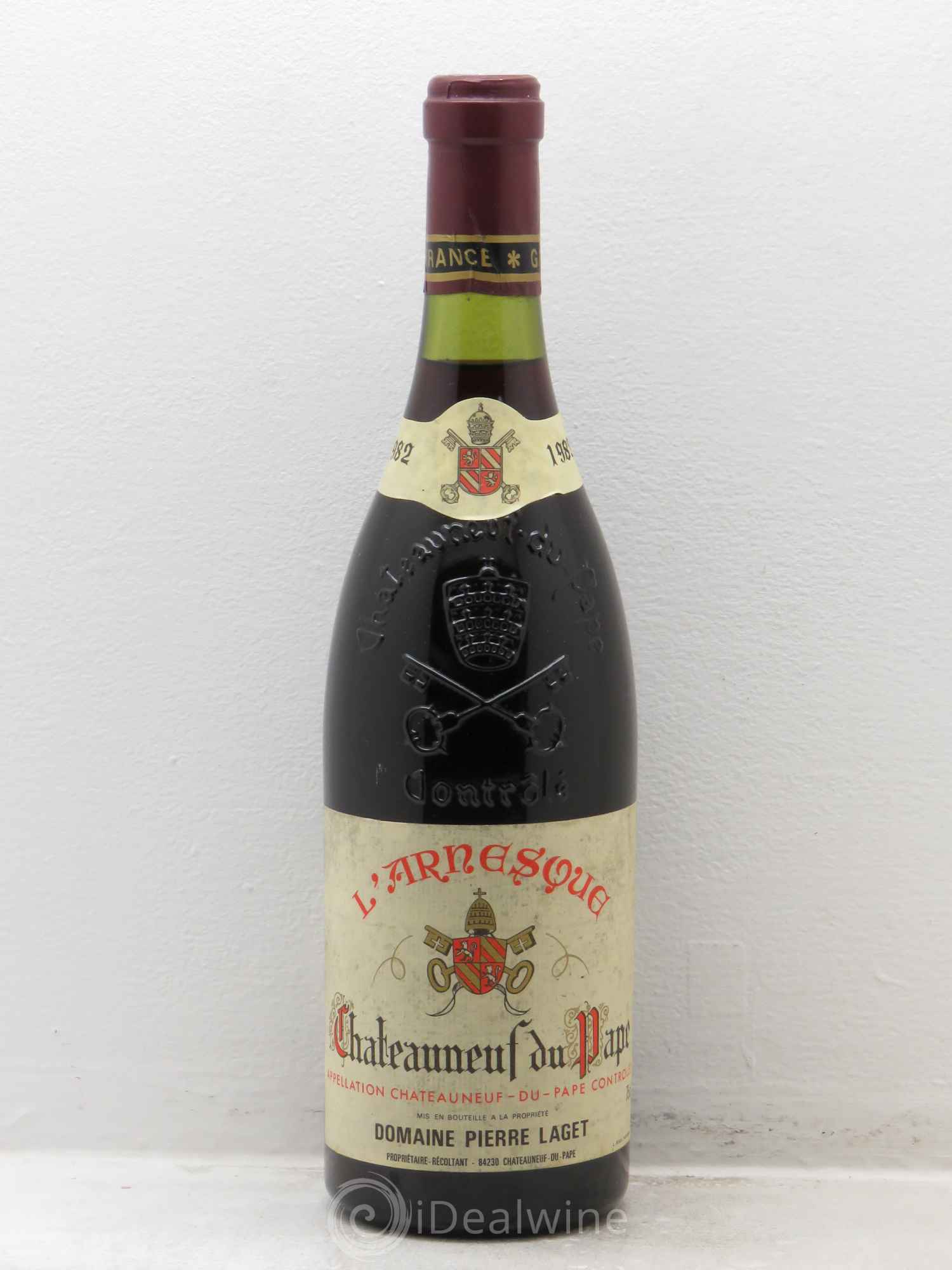 Châteauneuf-du-Pape l'arnesque 1982 - Lot de 1 bouteille - 0