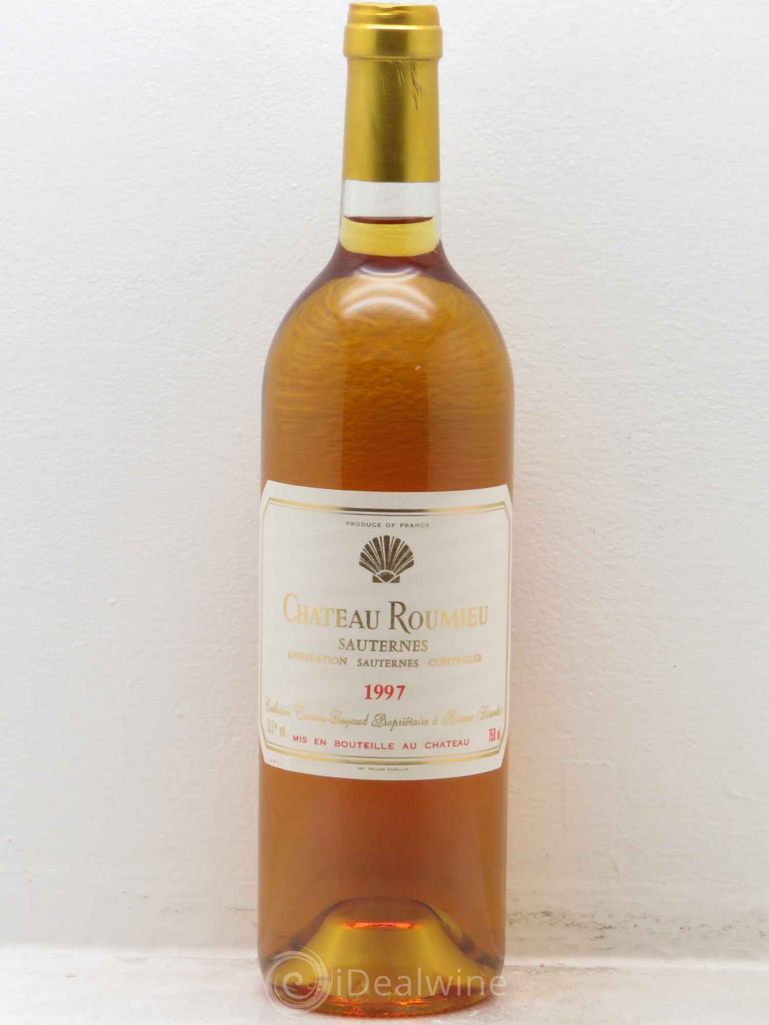 Sauternes roumieu 1997 - Posten von 1 Flasche - 0