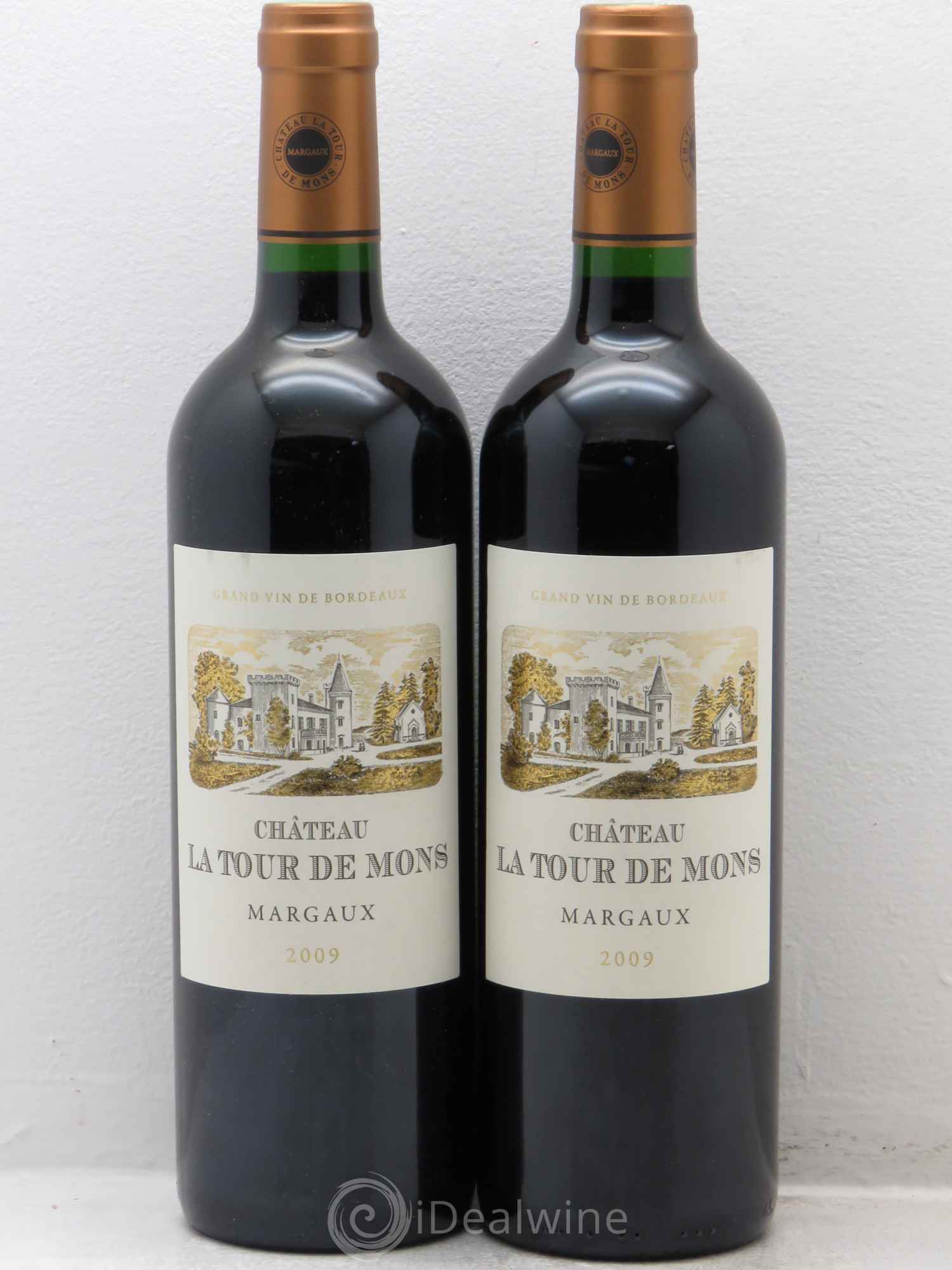 Château la Tour de Mons Cru Bourgeois 2009 - Lot de 2 bouteilles - 0