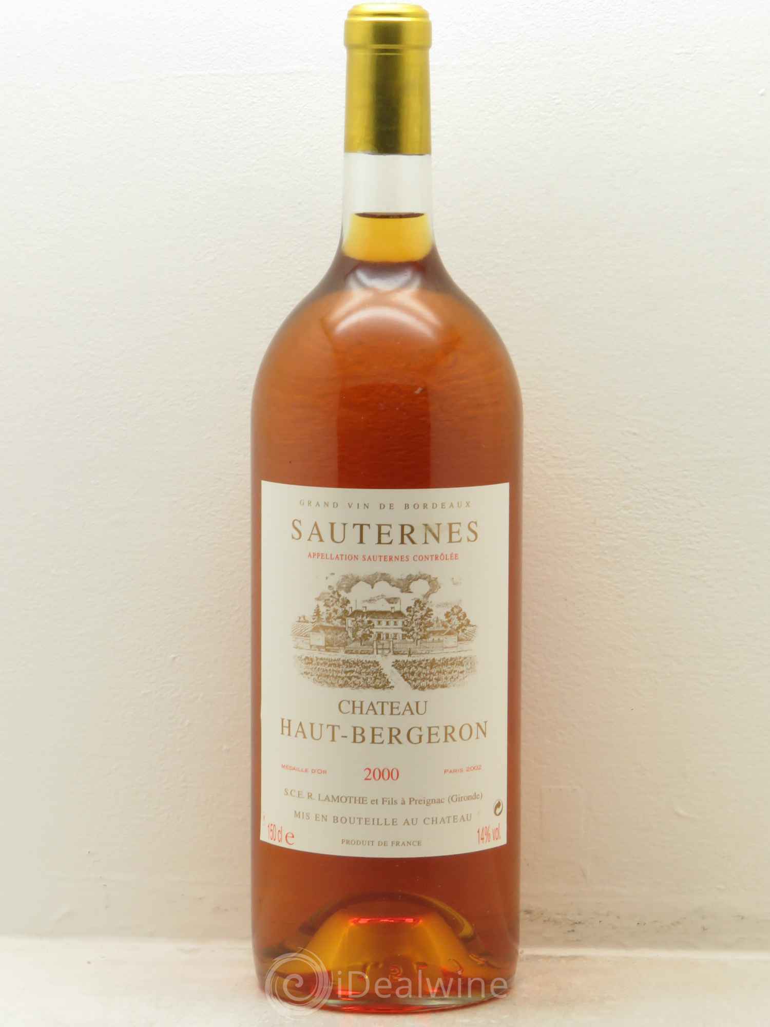 Château Haut-Bergeron 2000 - Lotto di 1 magnum - 0