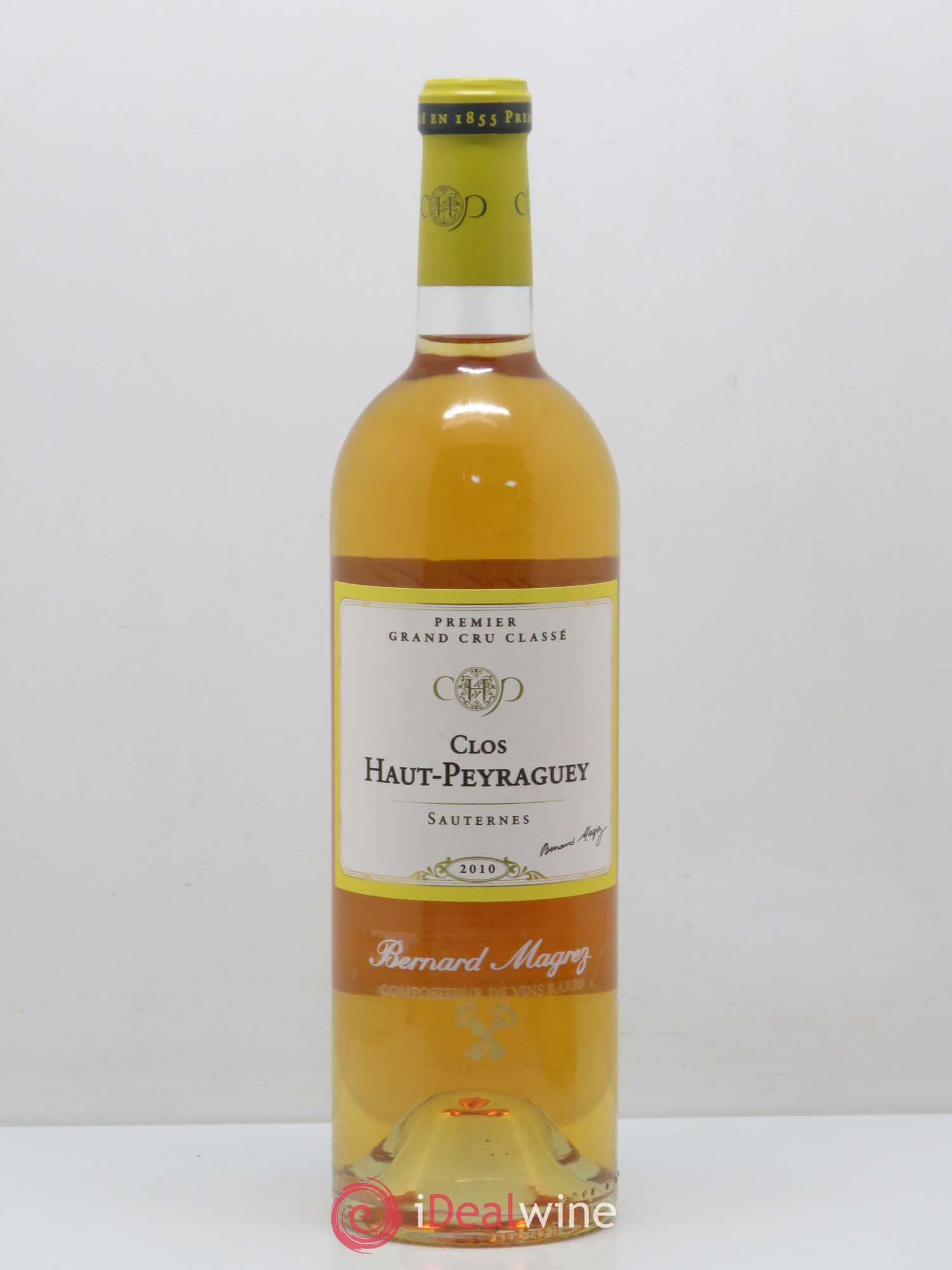 Clos Haut-Peyraguey 1er Grand Cru Classé 2010 - Lotto di 1 bottiglia - 0