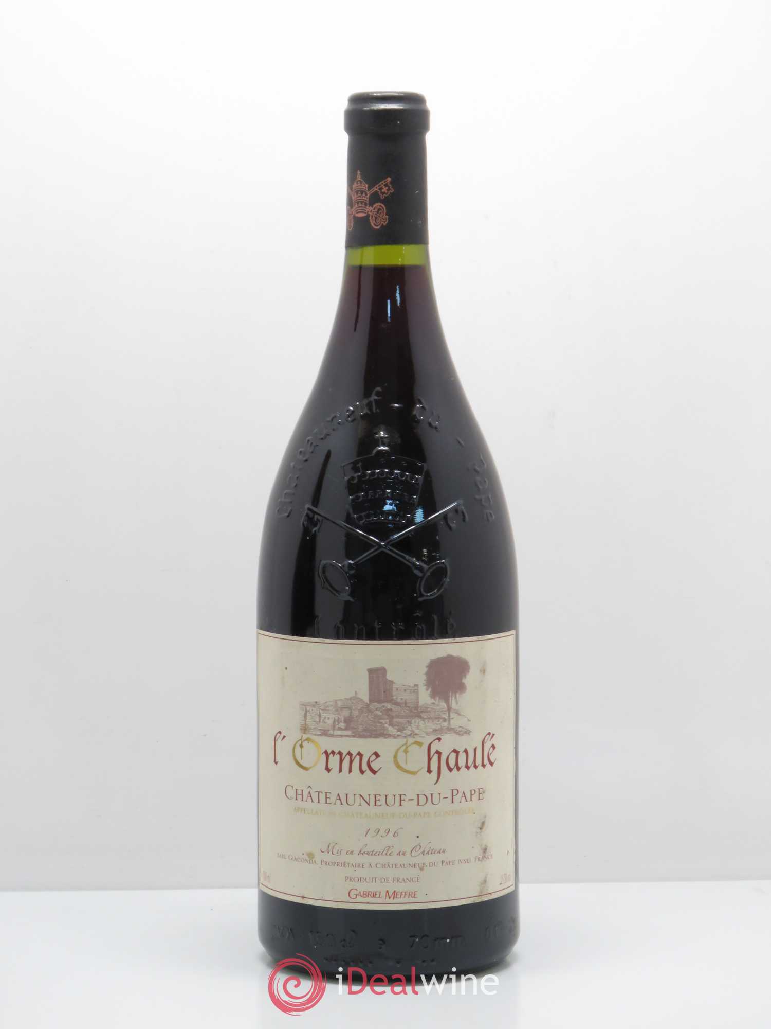 Châteauneuf-du-Pape L'Orme Chaulé Domaine Gabriel Meffre (sans prix de réserve) 1996 - Posten von 1 Magnum - 0