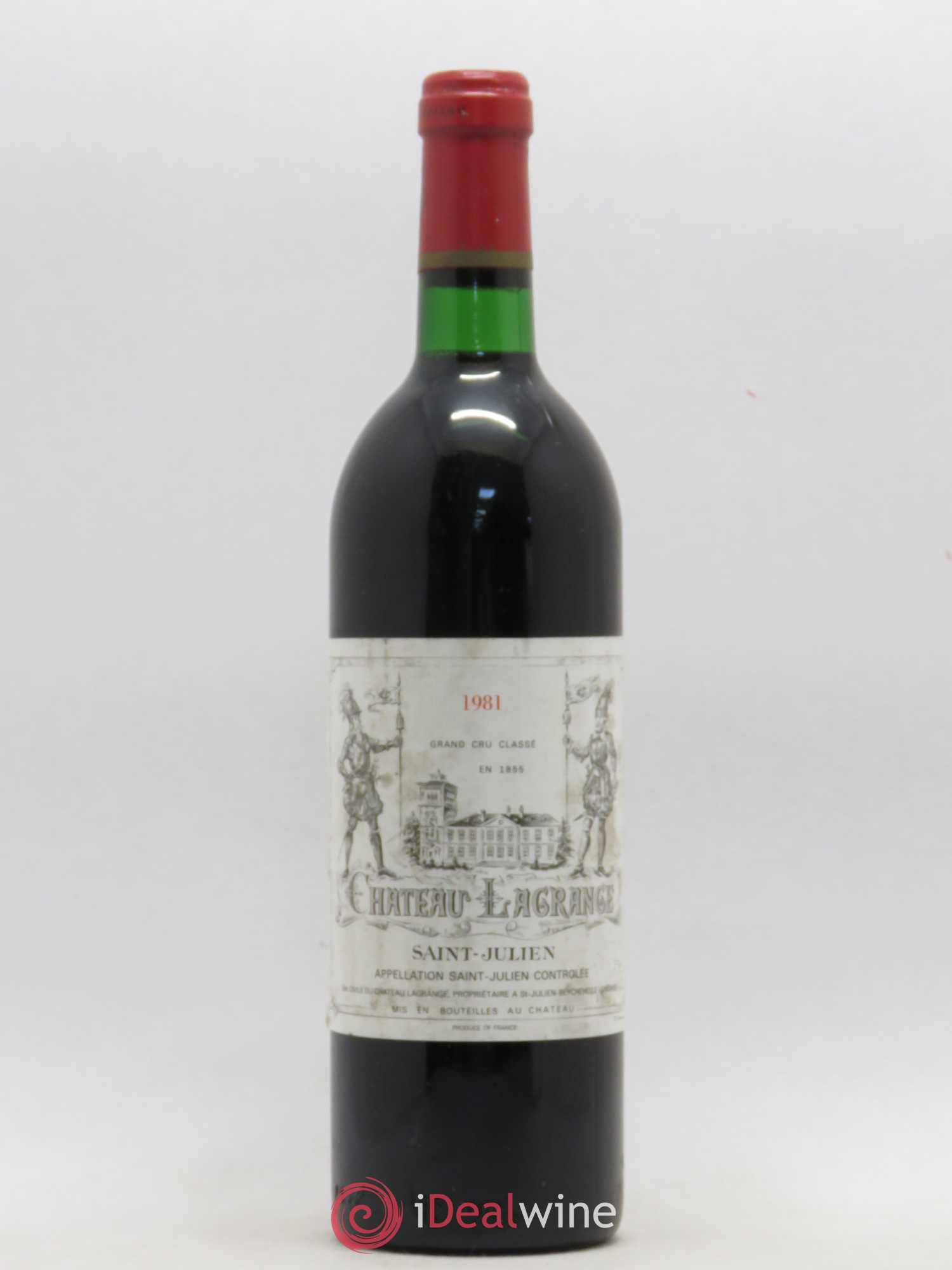 Château Lagrange 3ème Grand Cru Classé 1981 - Lot de 1 bouteille - 0