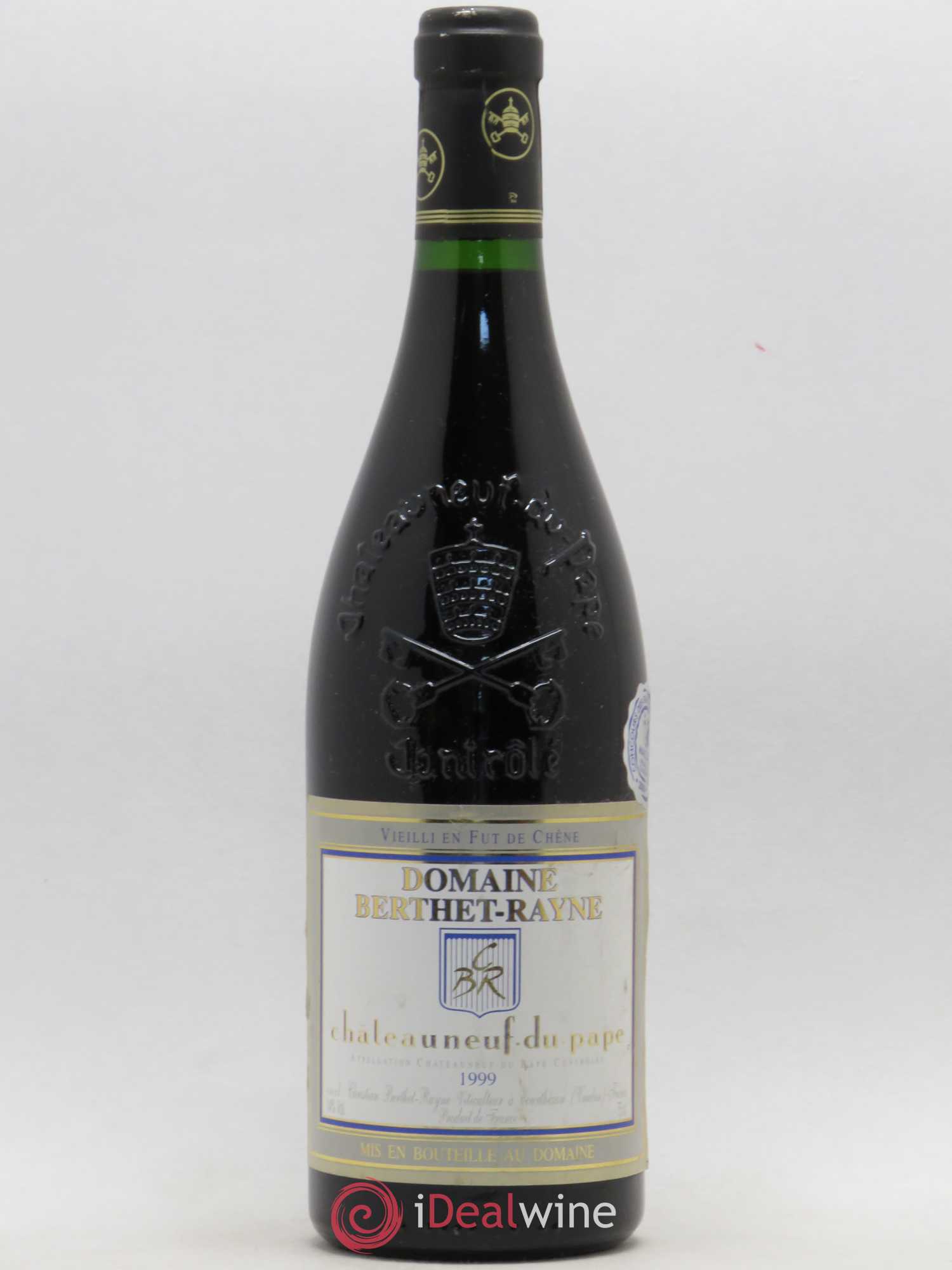 Châteauneuf-du-Pape Berthet Rayne (sans prix de réserve) 1999 - Posten von 1 Flasche - 0