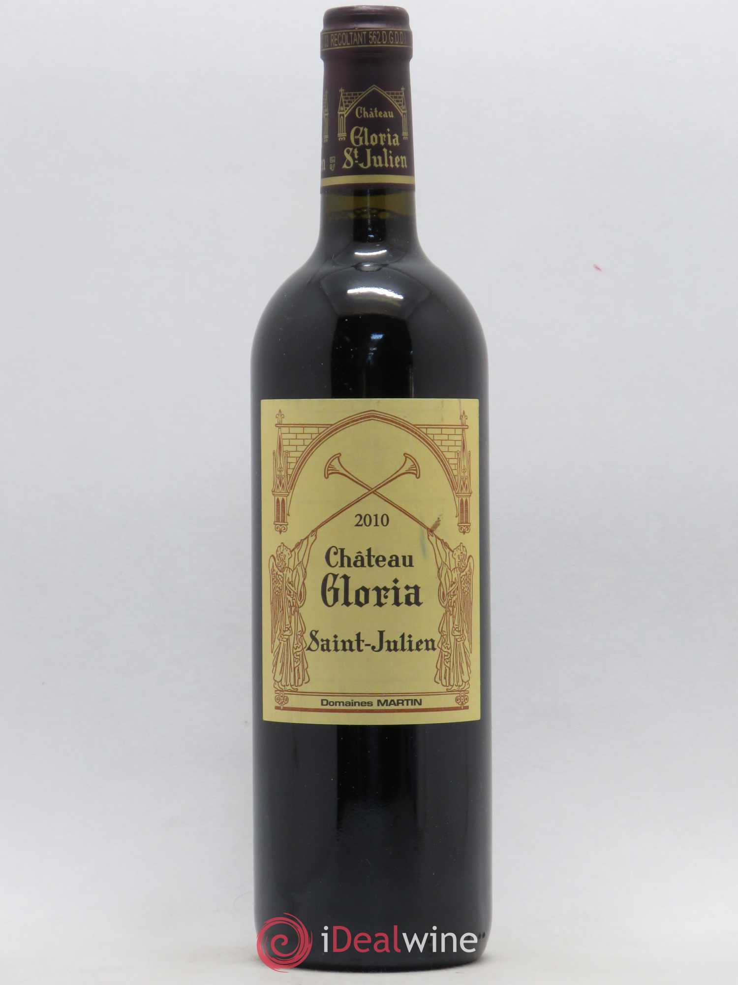 Château Gloria 2010 - Lot de 1 bouteille - 0