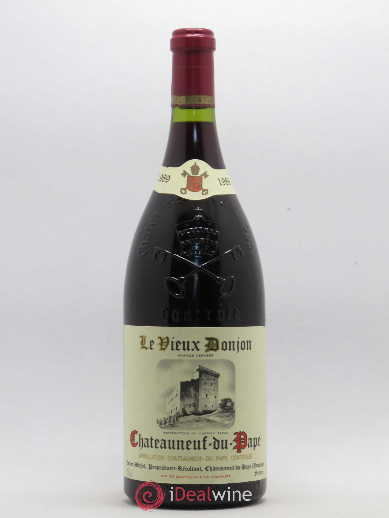Châteauneuf-du-Pape Le Vieux Donjon Michel Lucien 1989 - Lot de 1 magnum - 0