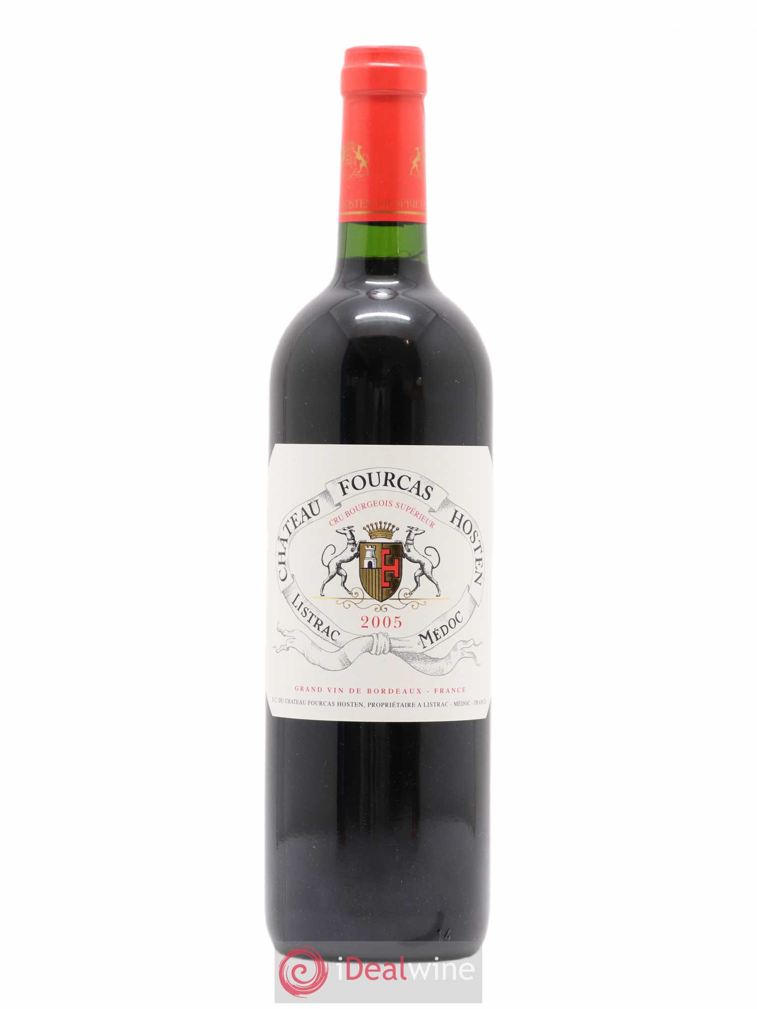 Château Fourcas Hosten Cru Bourgeois 2005 - Lot de 1 bouteille - 0