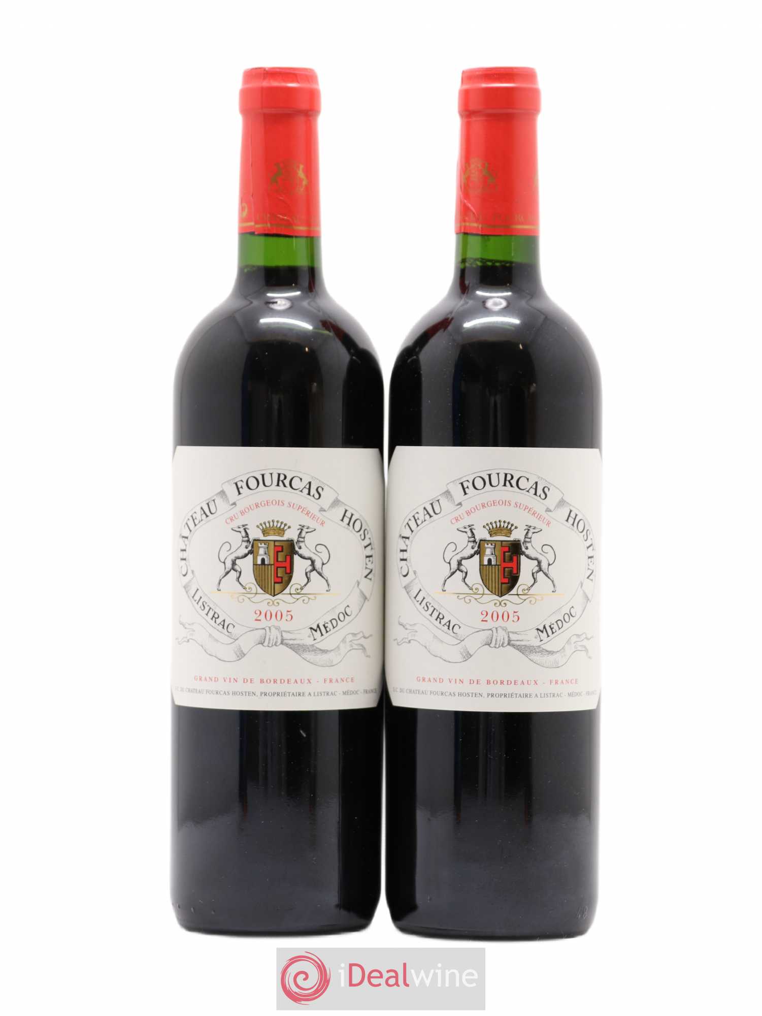 Château Fourcas Hosten Cru Bourgeois 2005 - Lot de 2 bouteilles - 0