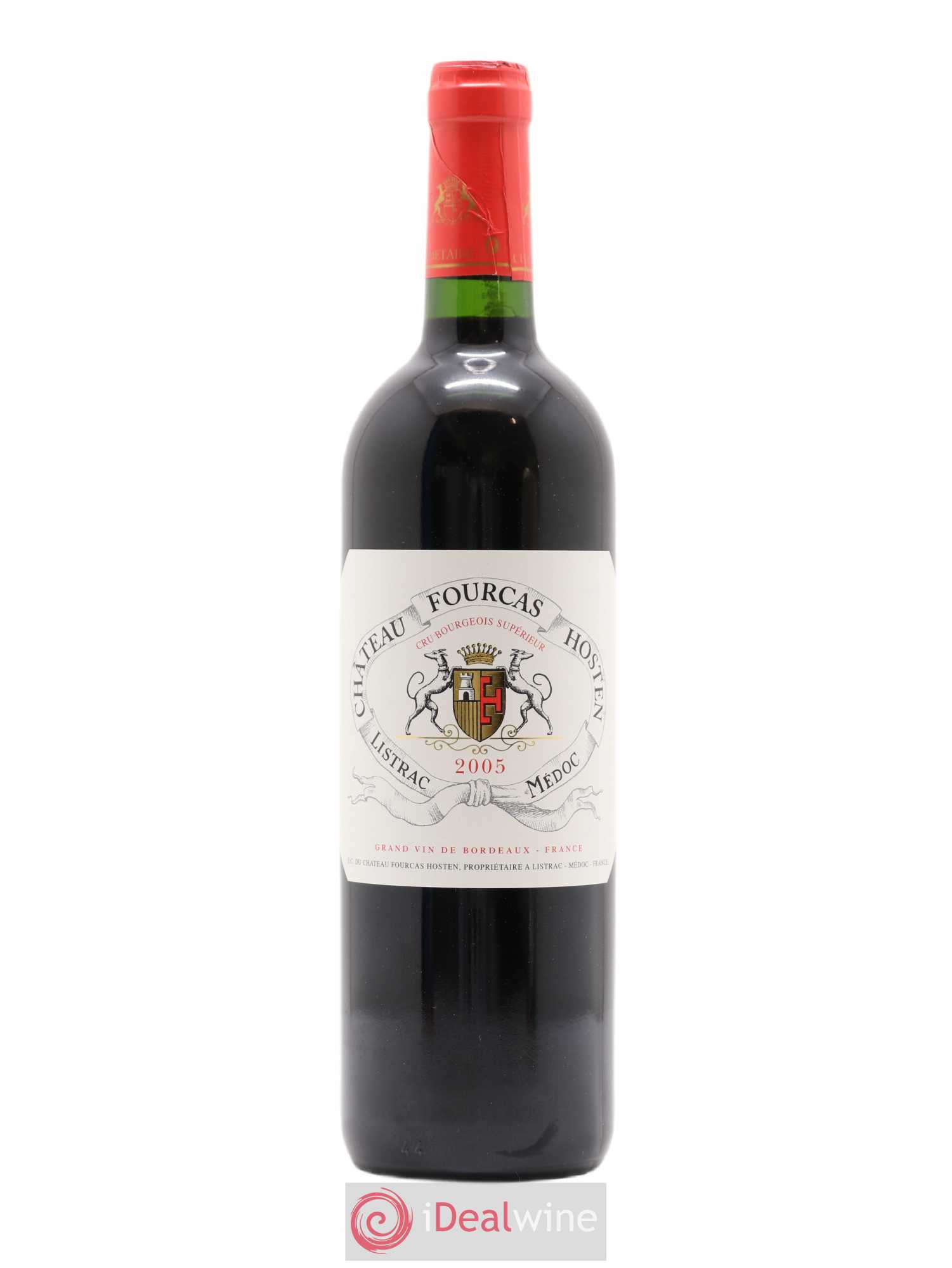 Château Fourcas Hosten Cru Bourgeois 2005 - Lot de 1 bouteille - 0