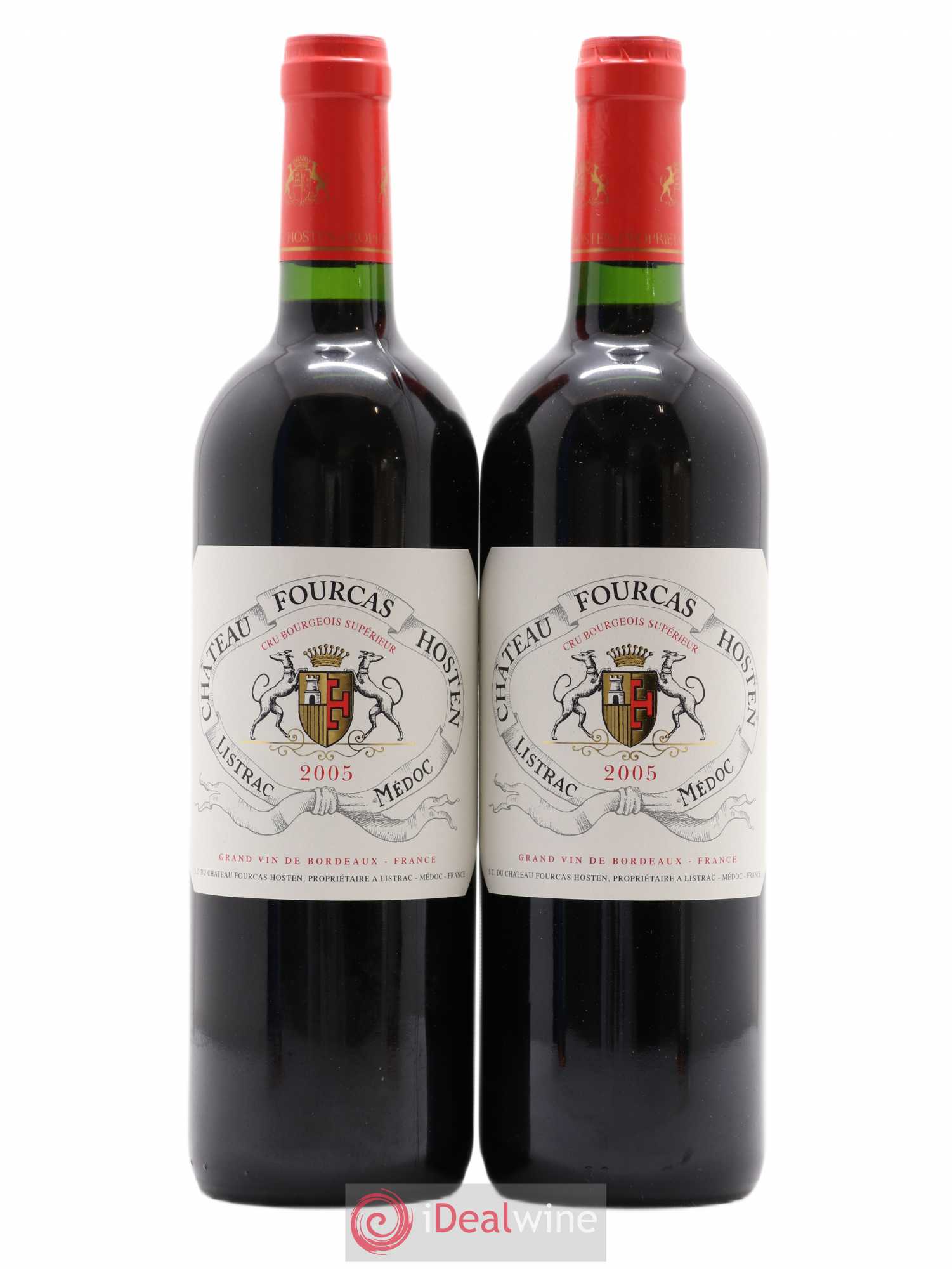 Château Fourcas Hosten Cru Bourgeois 2005 - Lot de 2 bouteilles - 0
