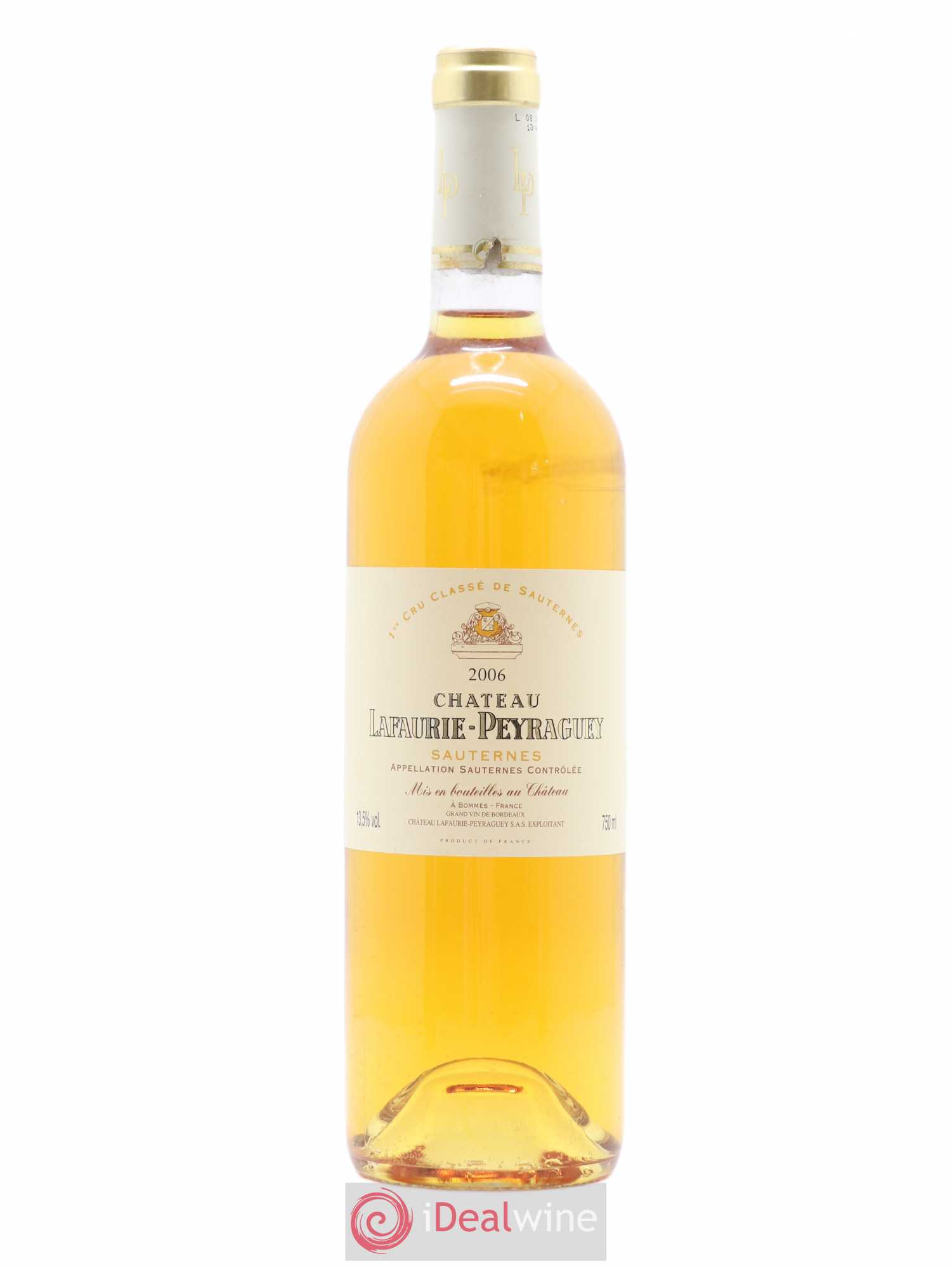 Château Lafaurie-Peyraguey 1er Grand Cru Classé 2006 - Lotto di 1 bottiglia - 0
