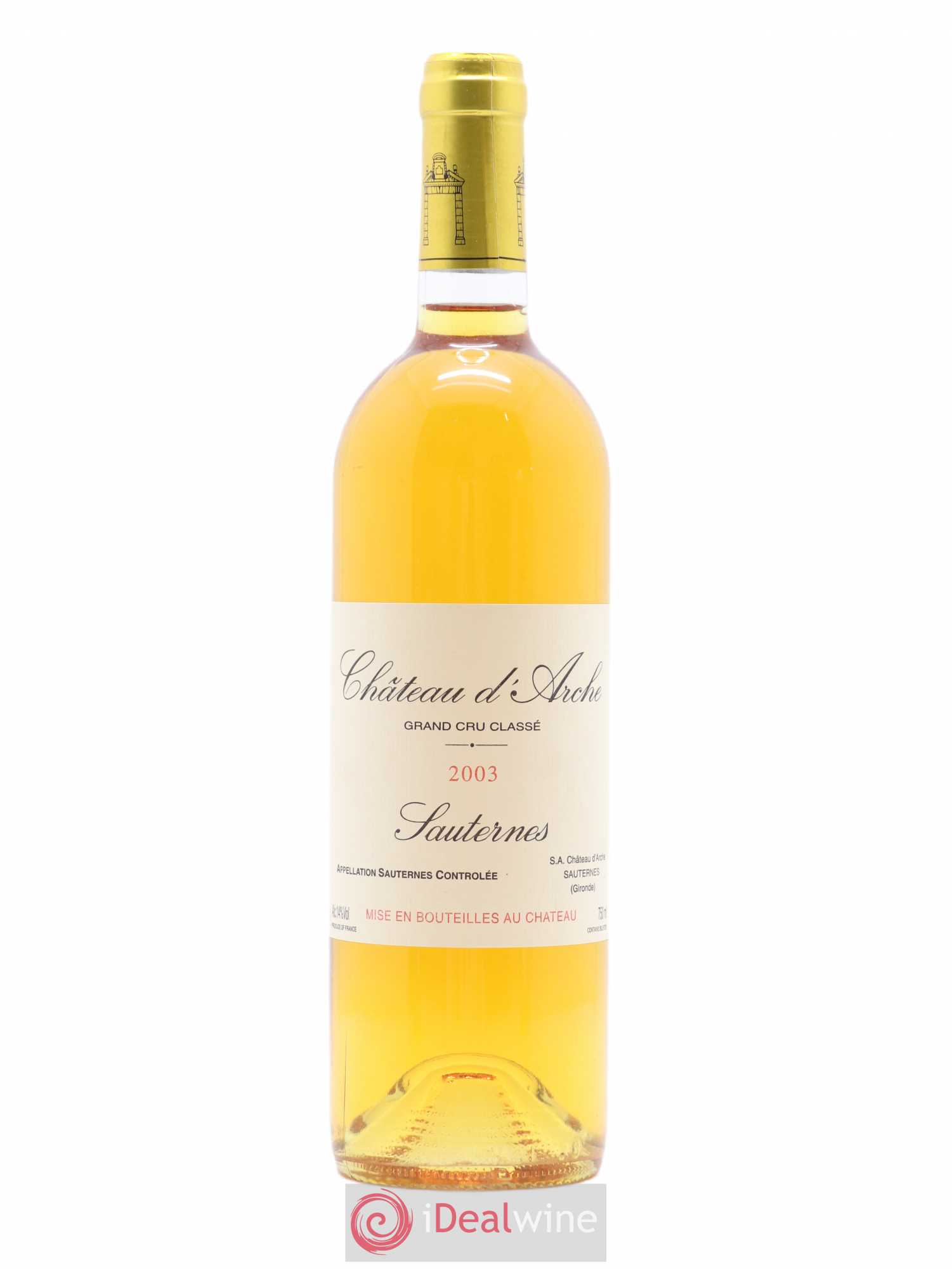 Château d' Arche 2ème Grand Cru Classé 2003 - Lotto di 1 bottiglia - 0