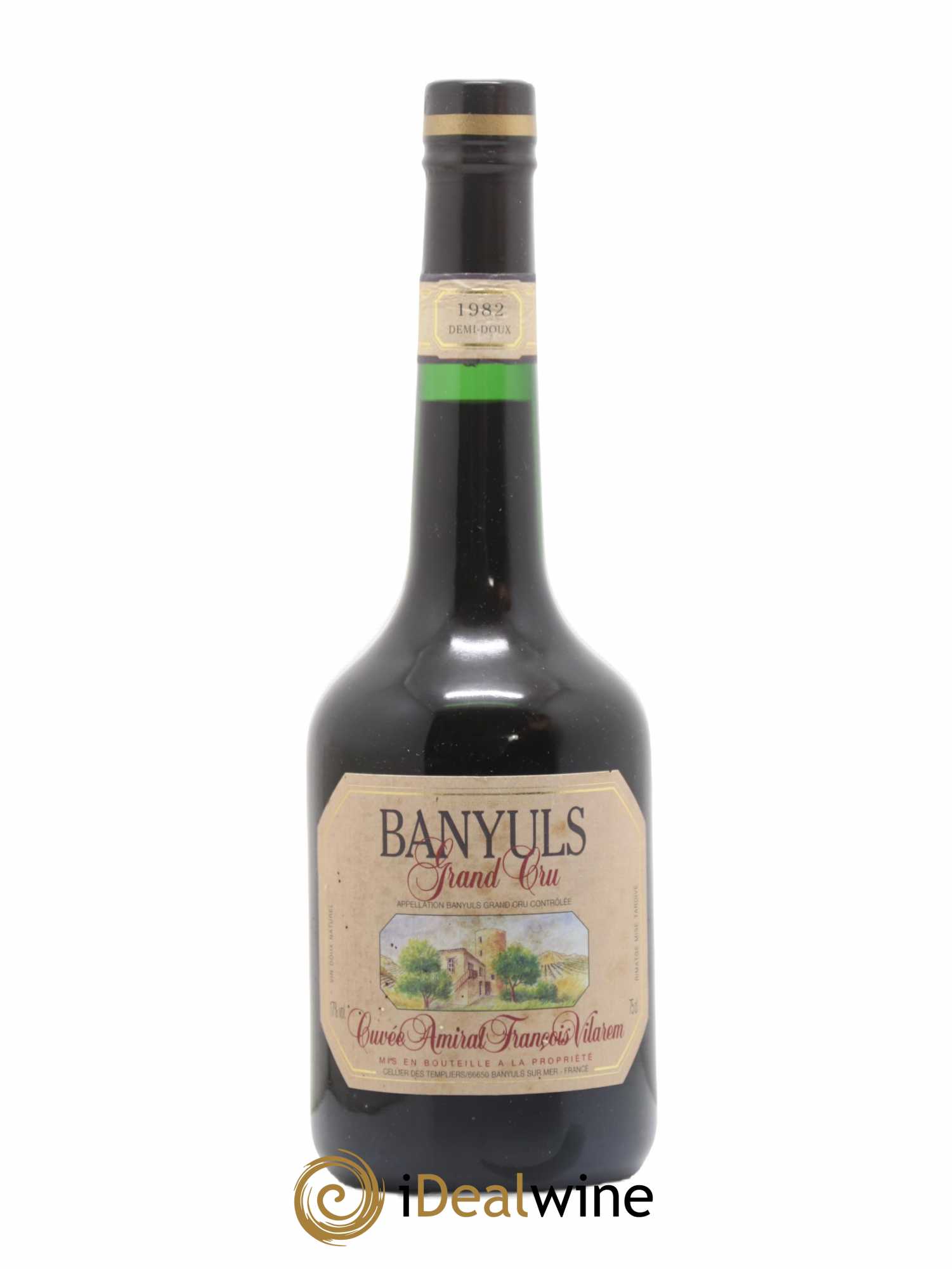Banyuls Cuvee Amiral François Vilarem 1982 - Posten von 1 Flasche - 0
