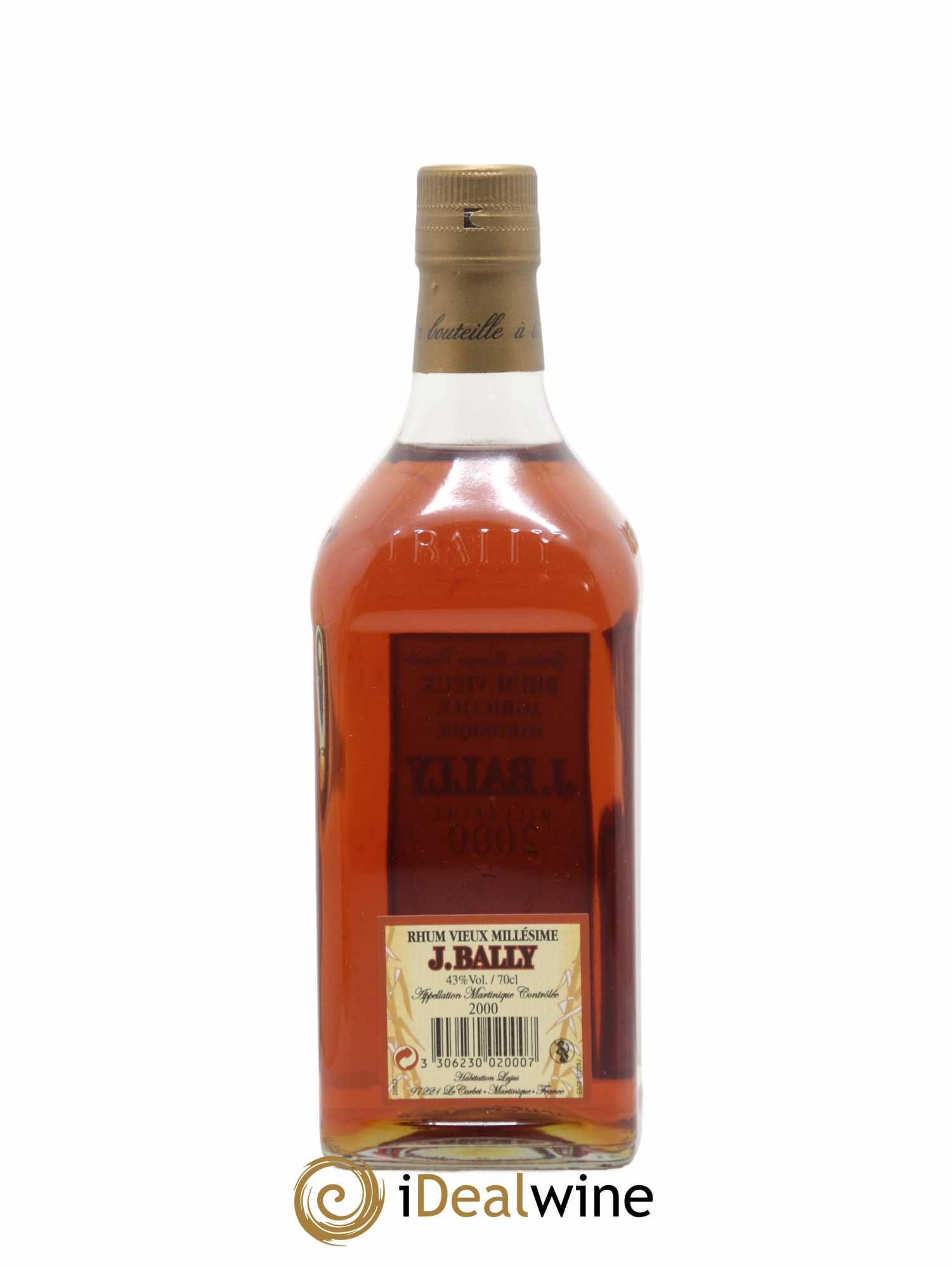 Rhum J. Bally 2000 - Lot of 1 bottle - 2