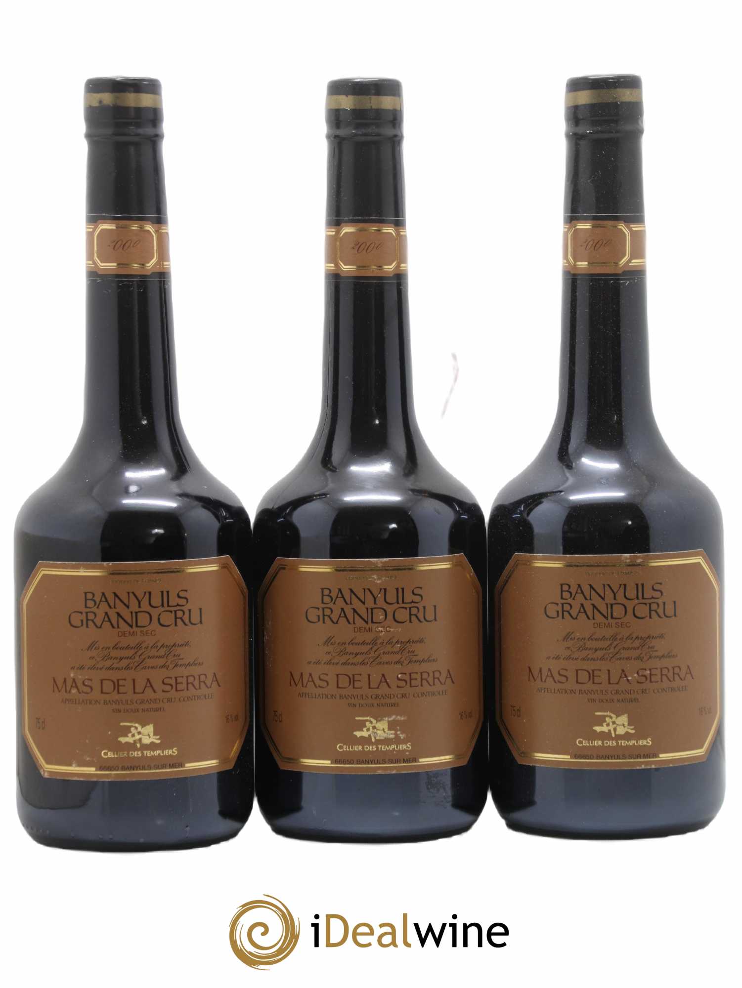 Banyuls Mas De La Serra 2000 - Posten von 3 Flaschen - 0