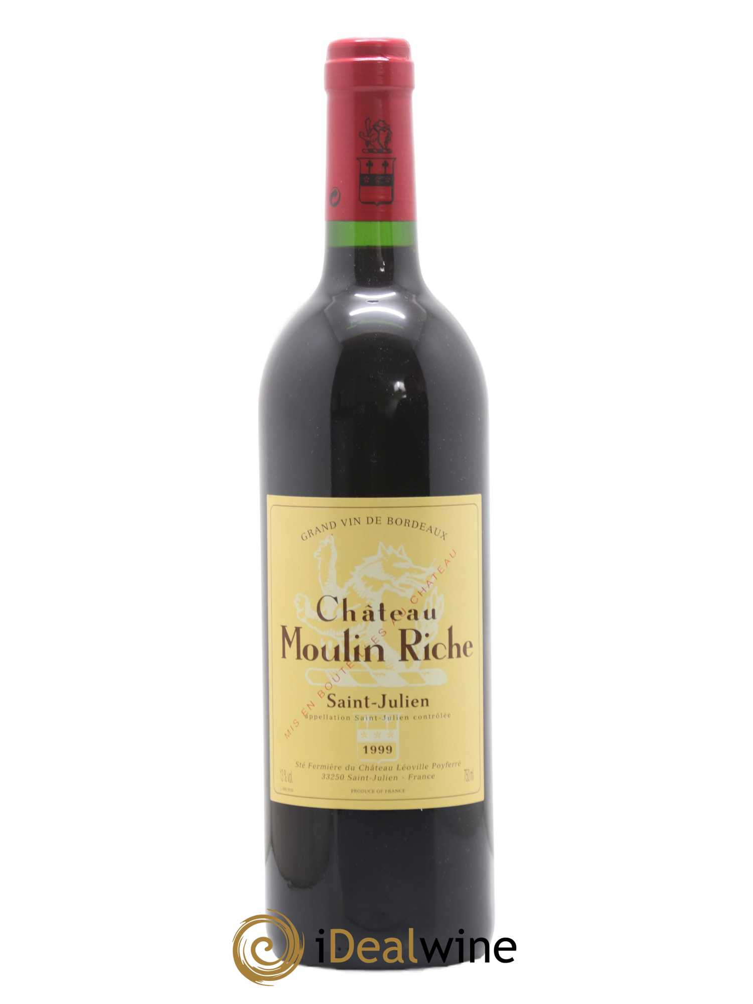 Château Moulin Riche 1999 - Posten von 1 Flasche - 0