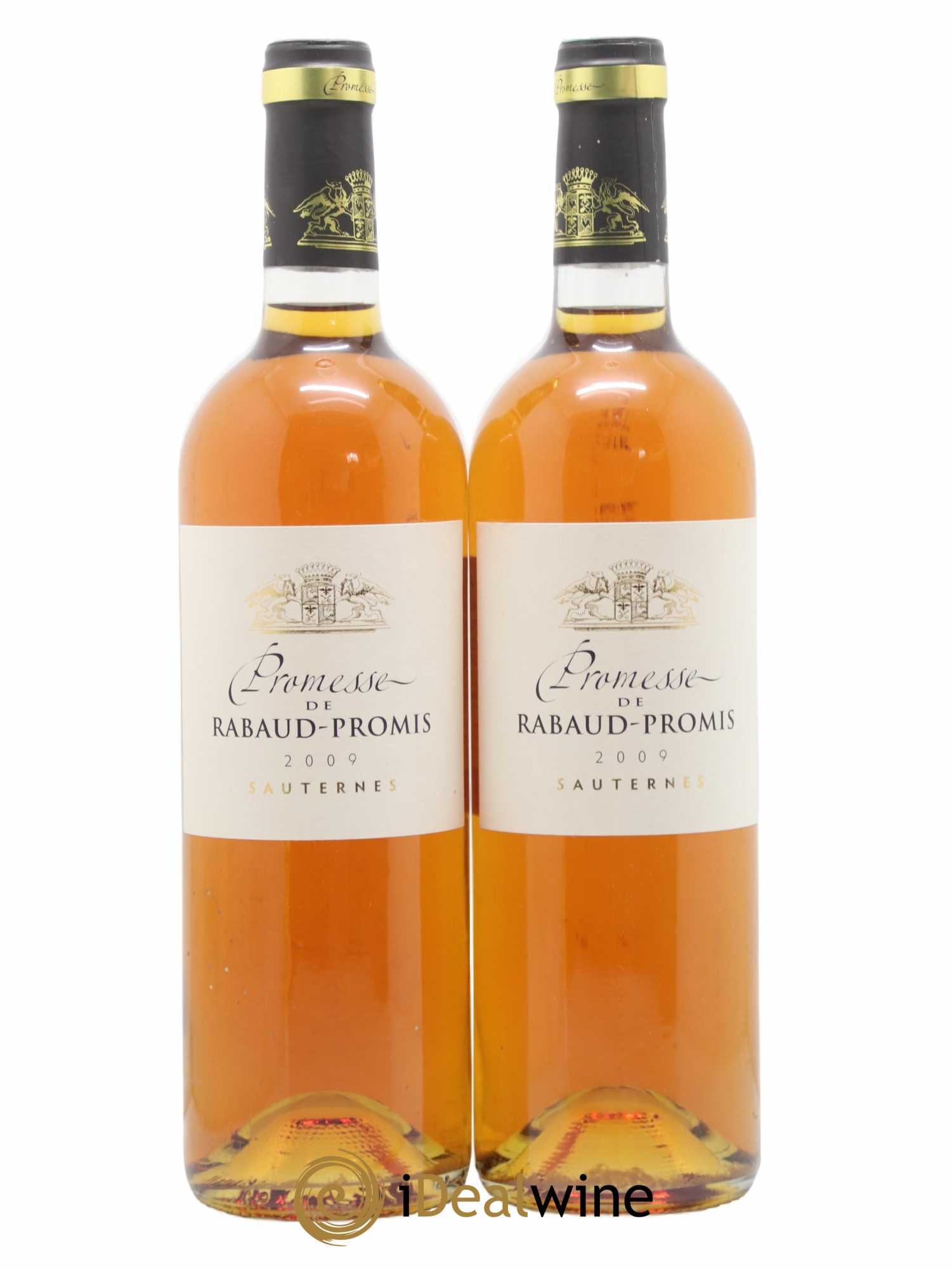 Sauternes Promesse De Rabaud Promis 2009 - Lot de 2 bouteilles - 0