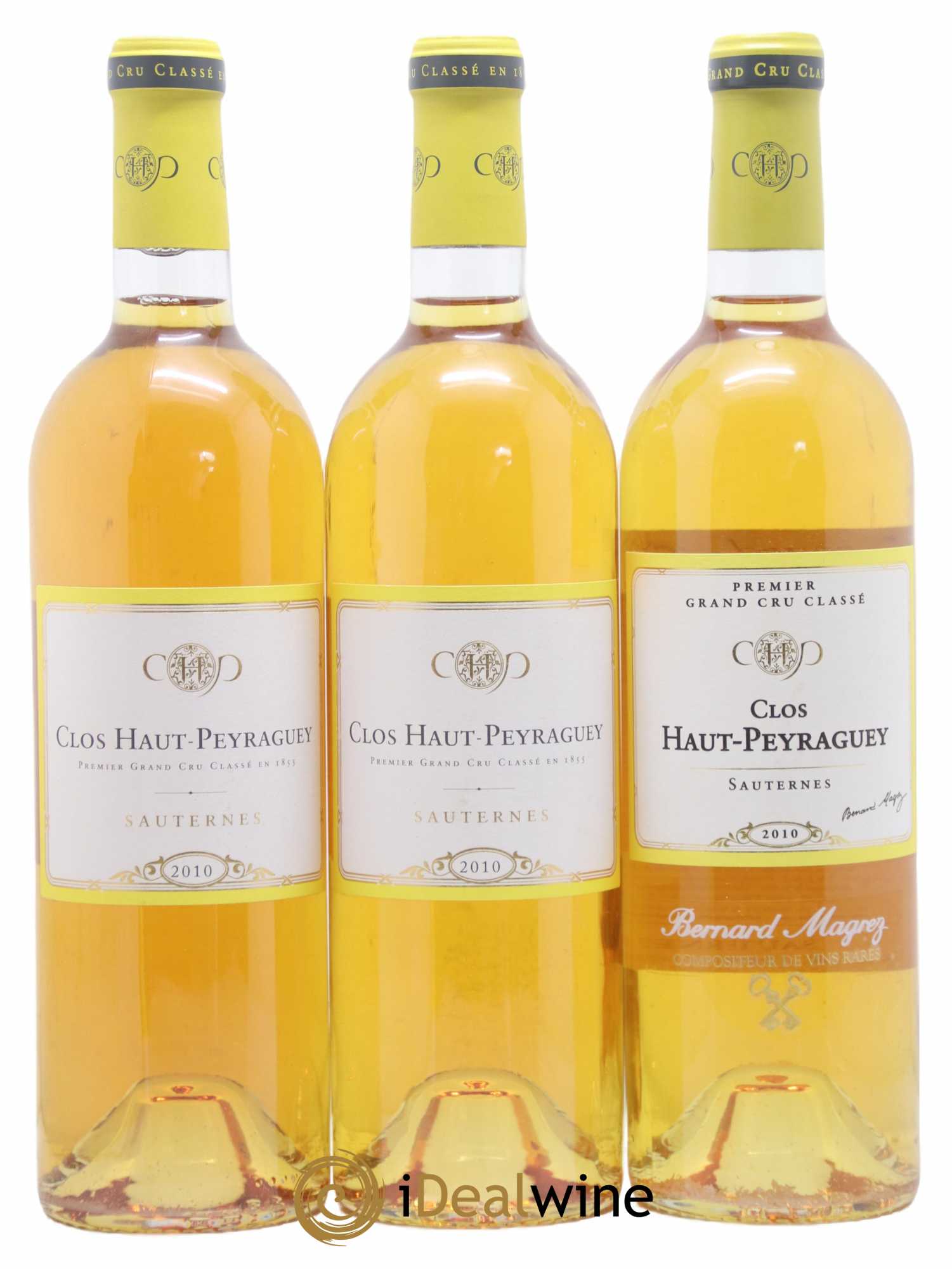 Clos Haut-Peyraguey 1er Grand Cru Classé 2010 - Lotto di 3 bottiglie - 0