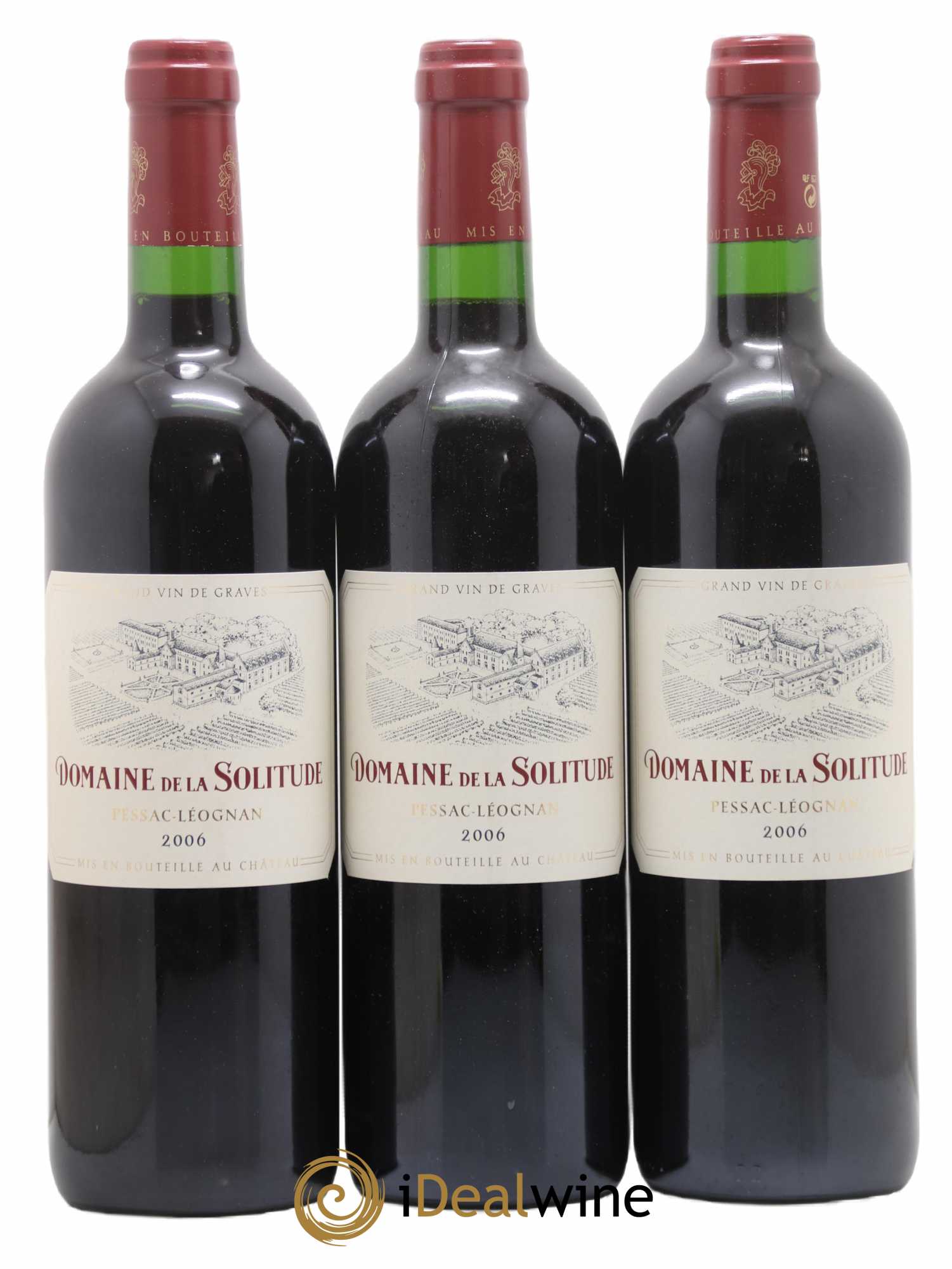 Domaine de la Solitude 2006 - Lot de 3 bouteilles - 0
