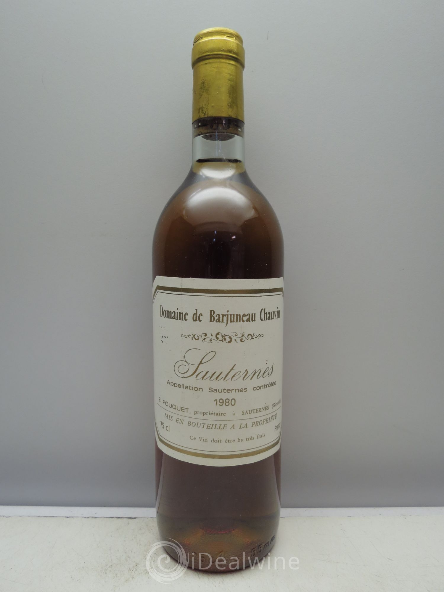 Sauternes Domaine Barjumeau Chauvin 1980 - Lotto di 1 bottiglia - 0