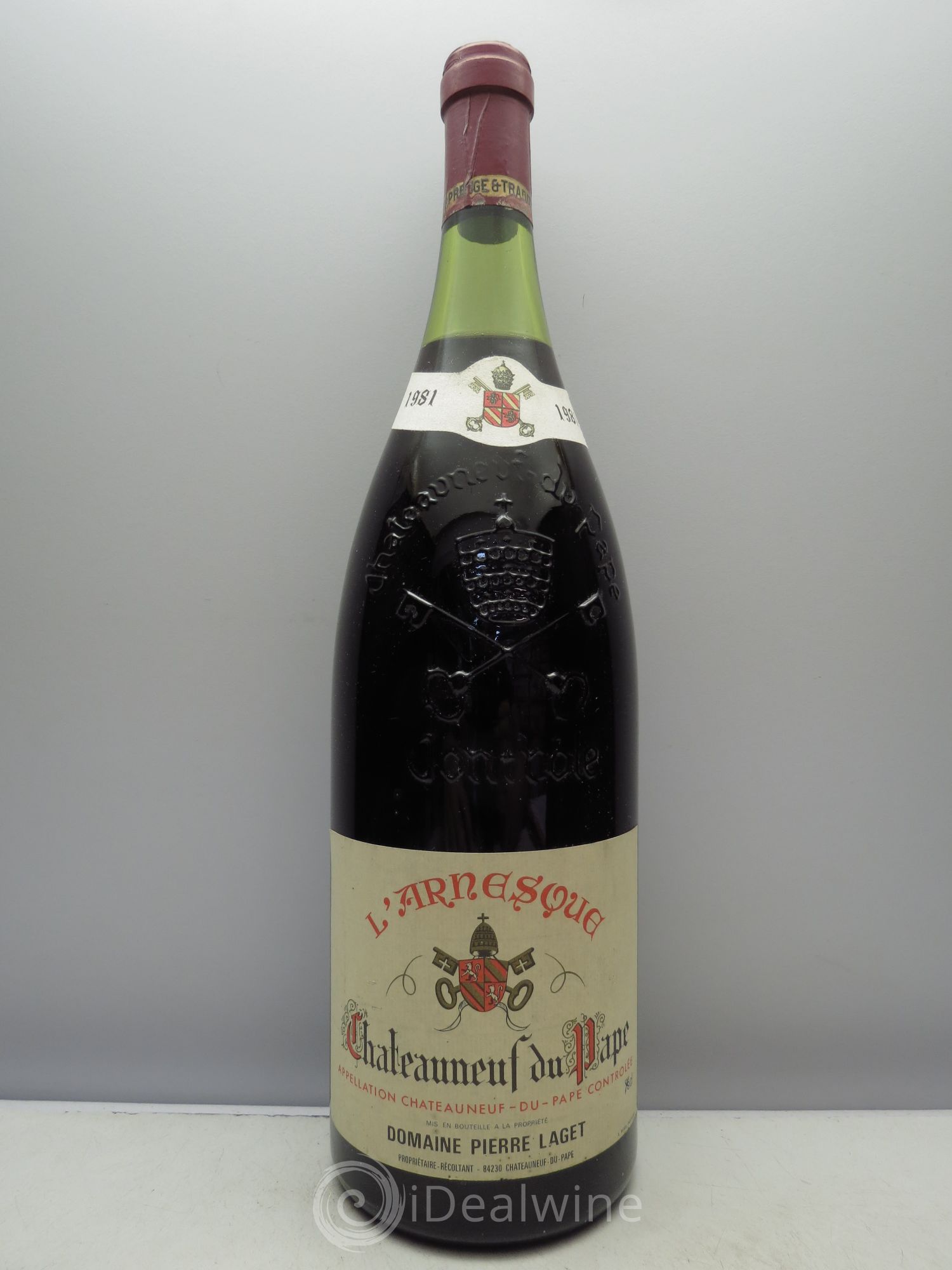 Châteauneuf-du-Pape L'Arnesque 1981 - Lot de 1 magnum - 0
