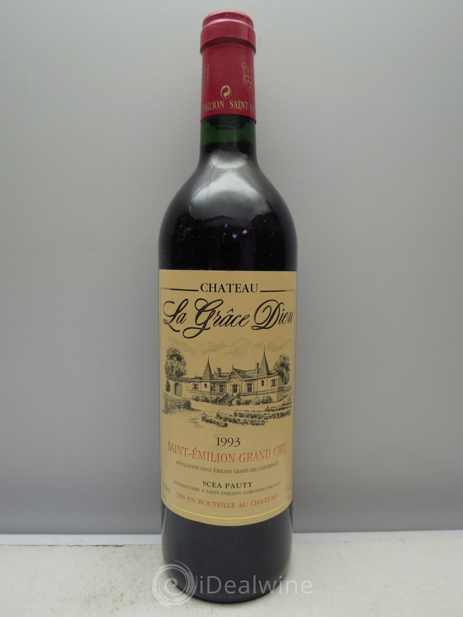 Château la Grâce Dieu 1993 - Lot de 1 bouteille - 0