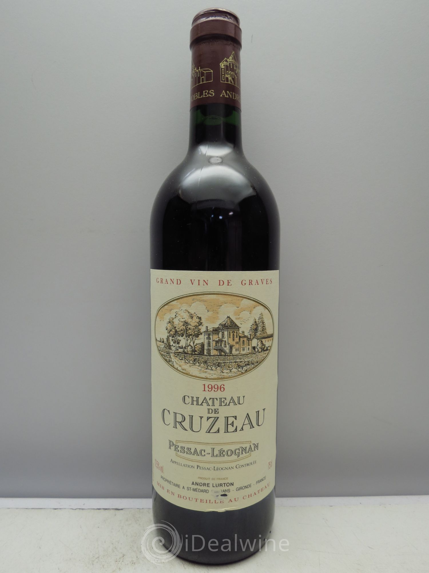Château de Cruzeau 1996 - Lot de 1 bouteille - 0