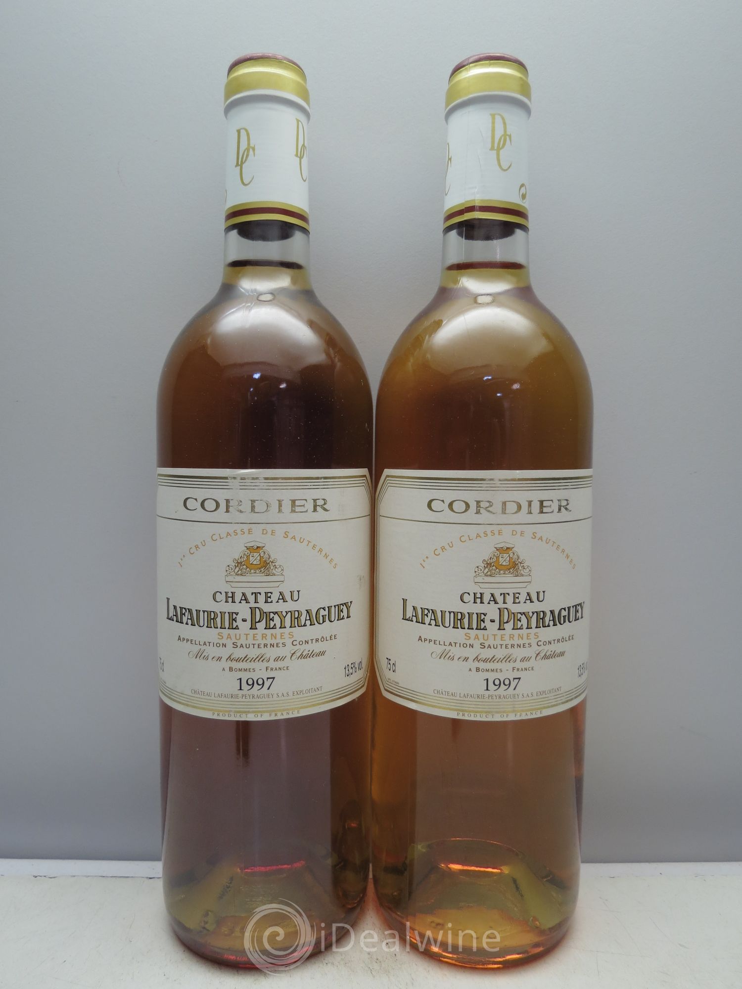 Château Lafaurie-Peyraguey 1er Grand Cru Classé 1997 - Lotto di 2 bottiglie - 0
