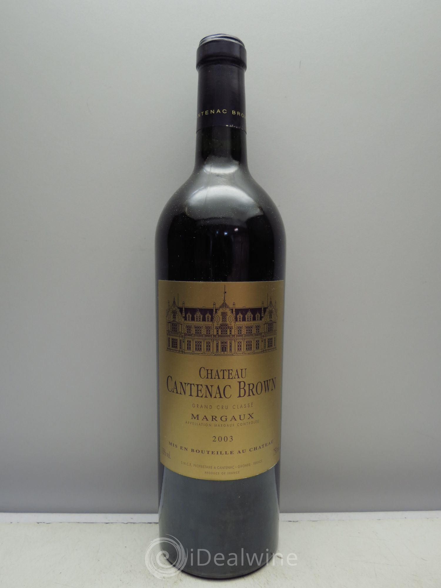 Château Cantenac Brown 3ème Grand Cru Classé 2003 - Lotto di 1 bottiglia - 0
