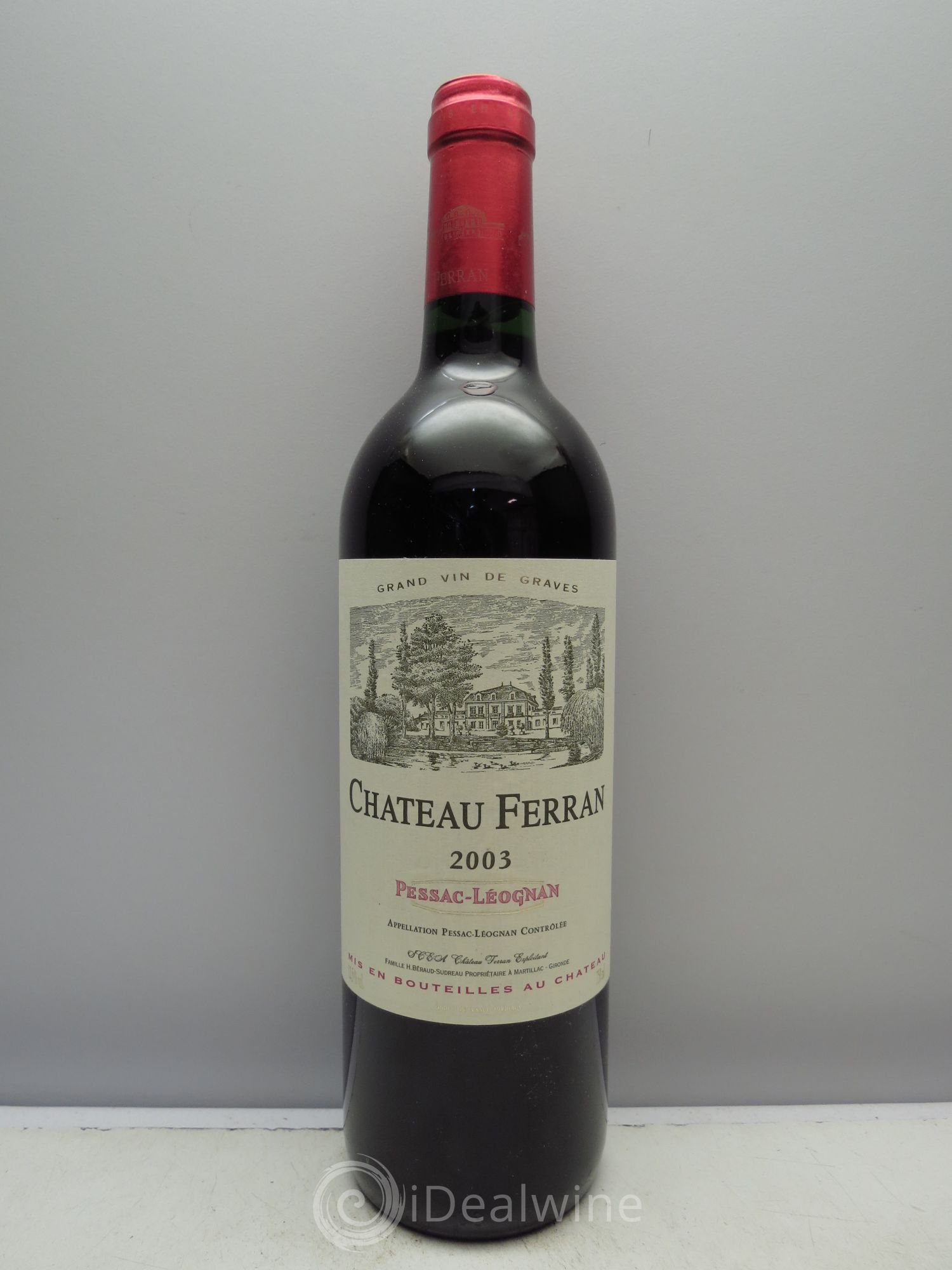 Pessac-Léognan Château Ferran 2003 - Lot de 1 bouteille - 0
