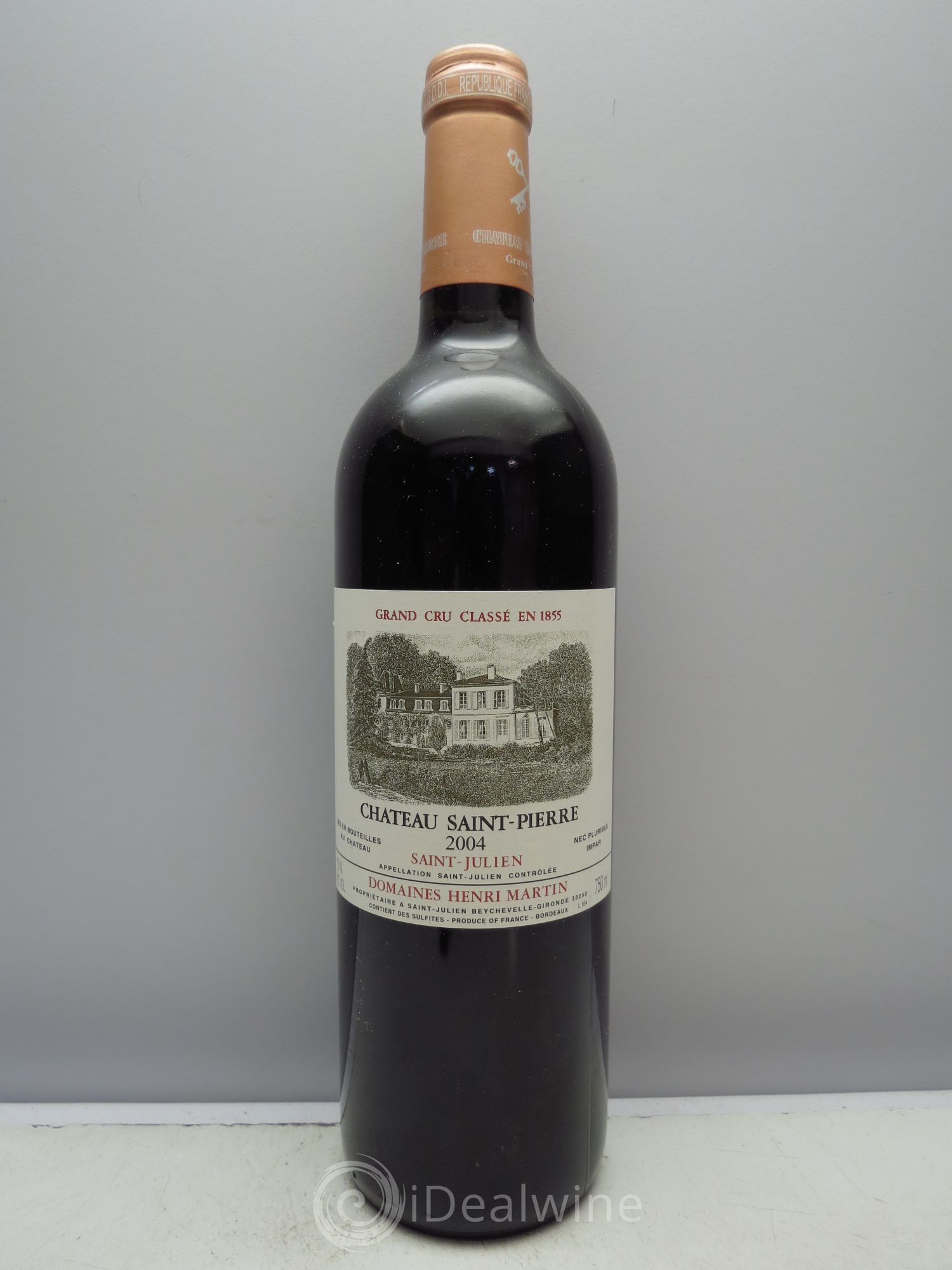 Château Saint-Pierre 4ème Grand Cru Classé 2004 - Lot de 1 bouteille - 0