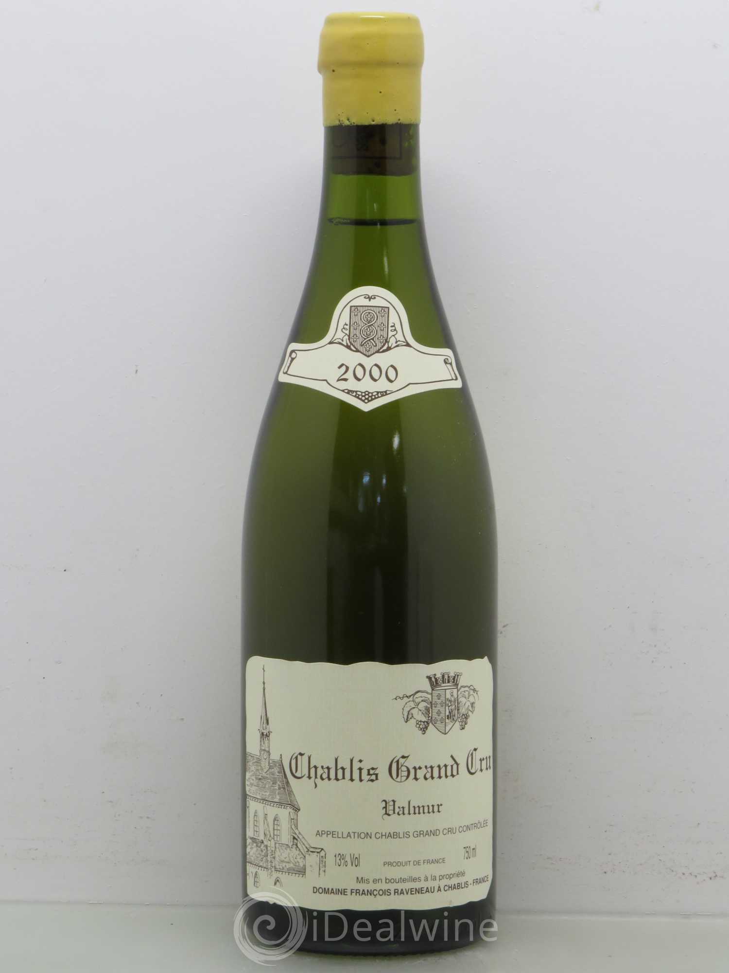 Chablis Grand Cru Valmur Raveneau (Domaine) 2000 - Lot de 1 bouteille - 0