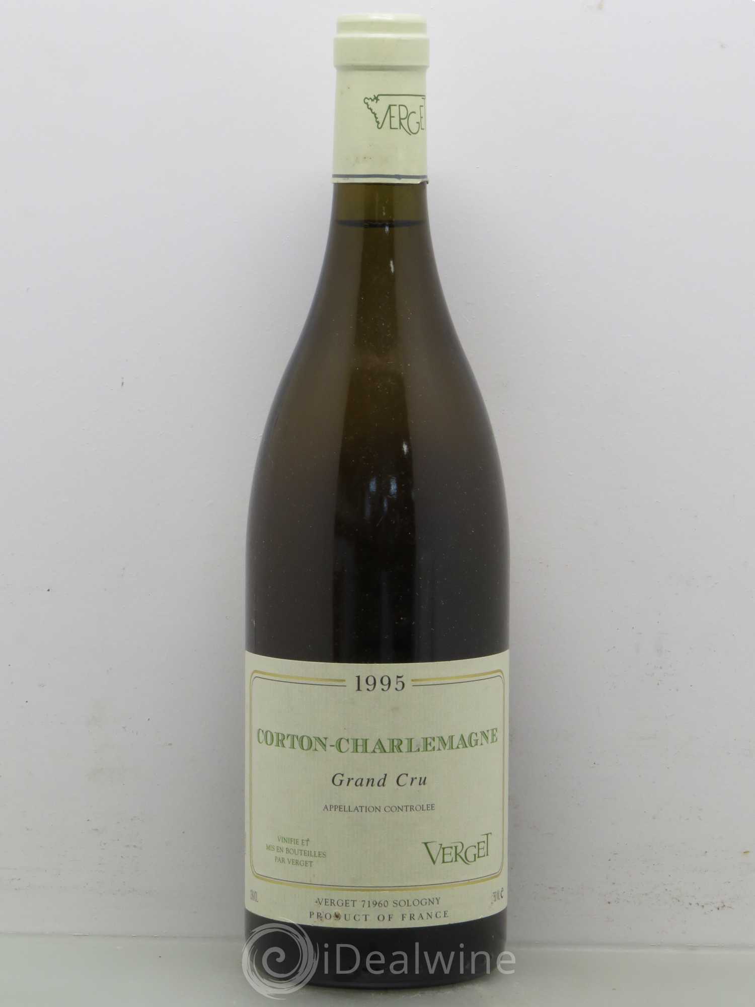 Corton-Charlemagne Grand Cru Verget 1995 - Lot de 1 bouteille - 0