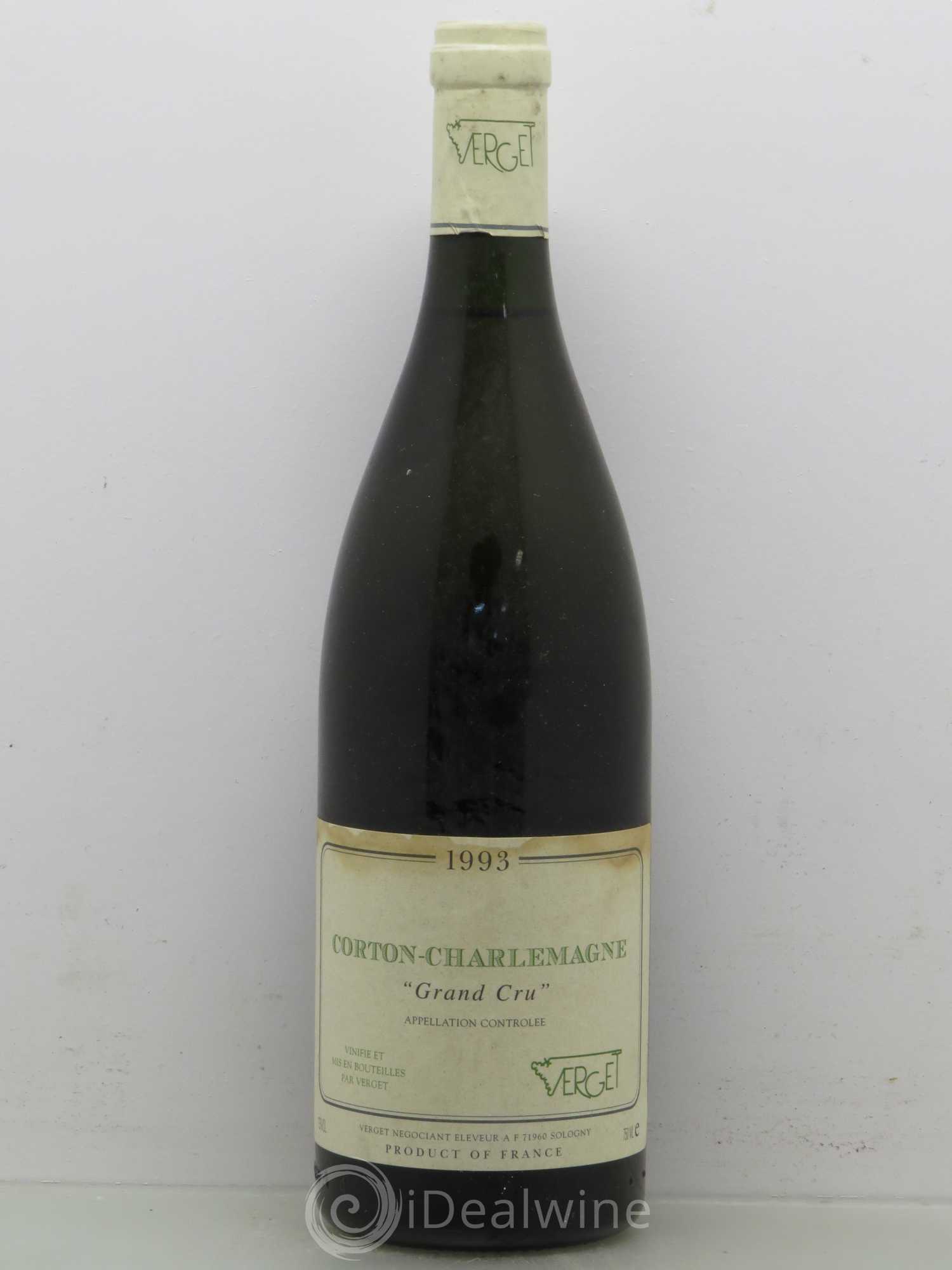 Corton-Charlemagne Grand Cru Verget 1993 - Lot de 1 bouteille - 0