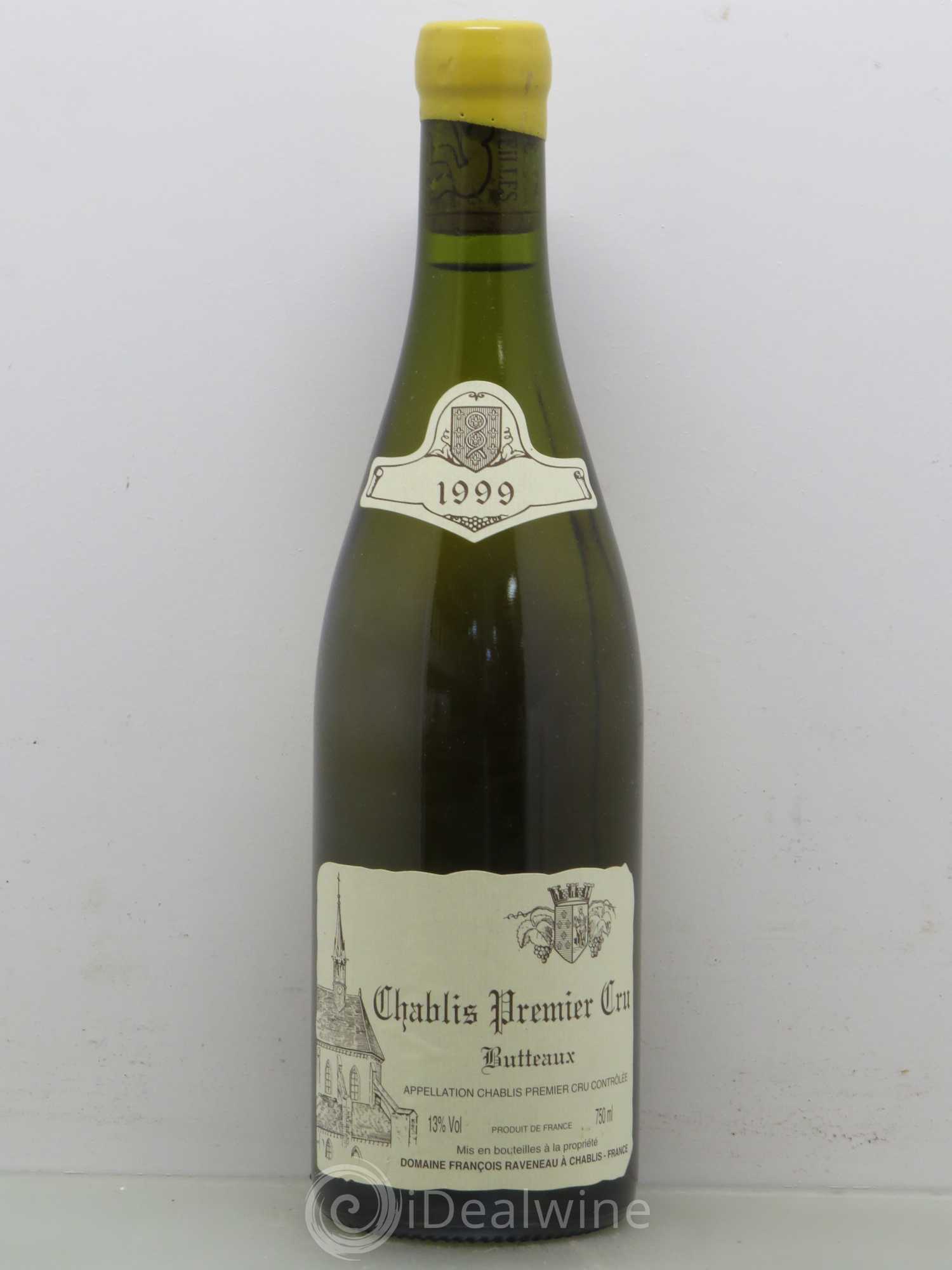 Chablis 1er Cru Butteaux Raveneau (Domaine) 1999 - Lot de 1 bouteille - 0