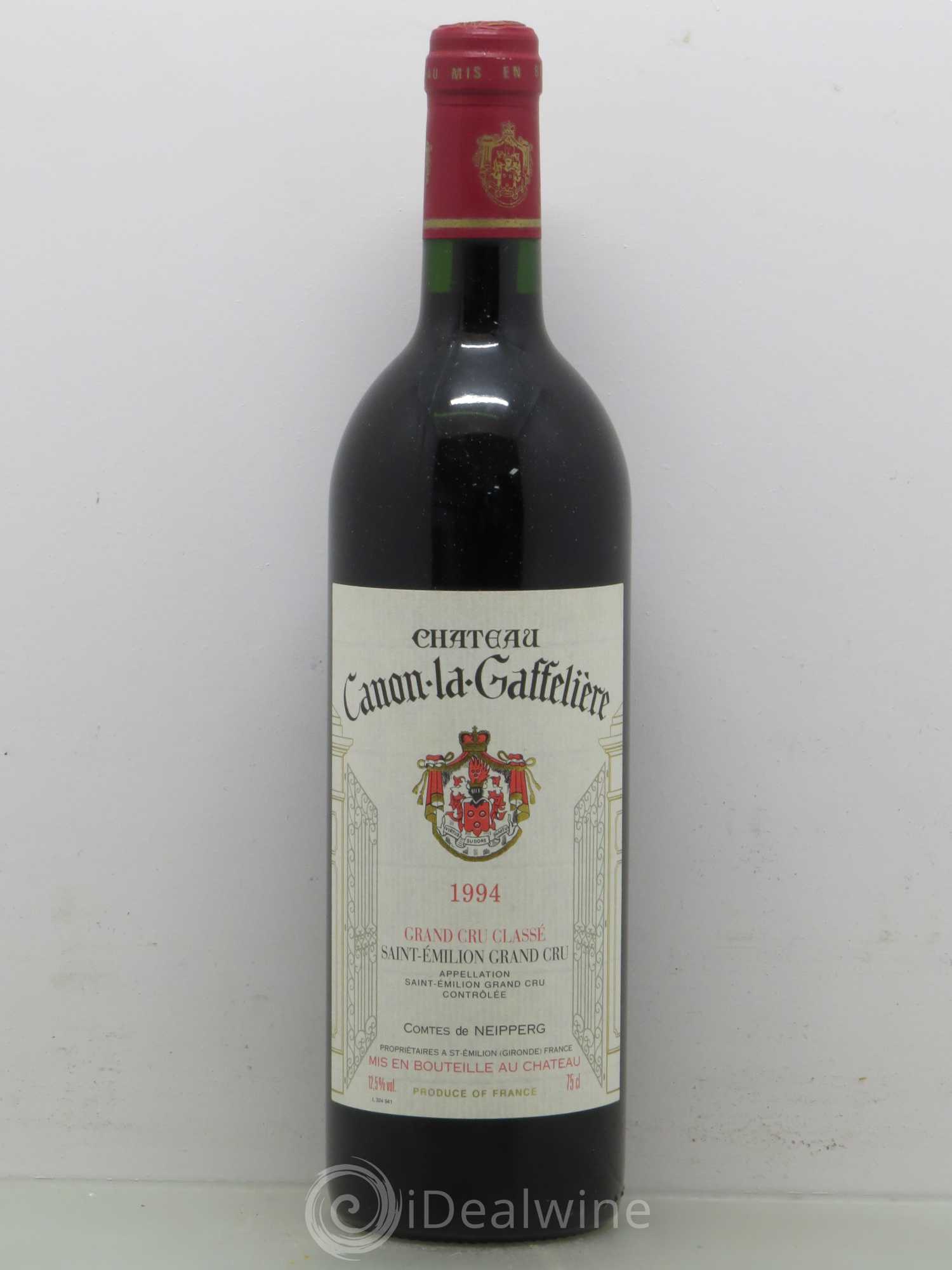 Château Canon la Gaffelière 1er Grand Cru Classé B 1994 - Lot de 1 bouteille - 0