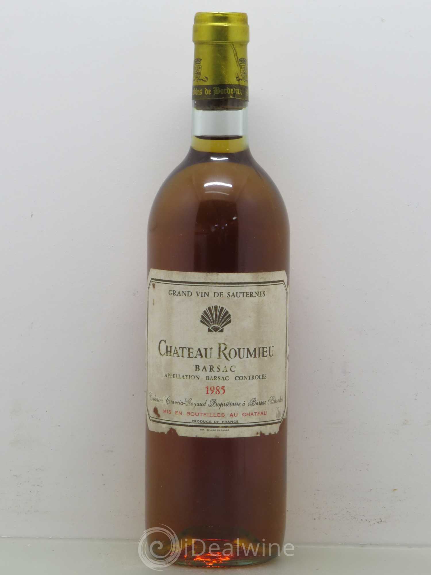 Divers Roumieu 1985 - Posten von 1 Flasche - 0