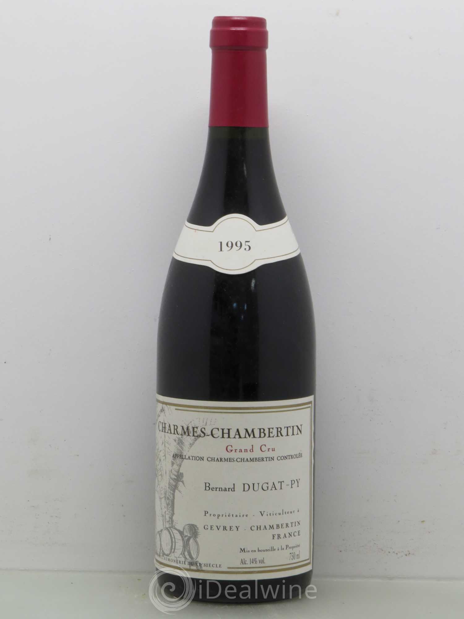 Charmes-Chambertin Grand Cru Dugat-Py 1995 - Lot de 1 bouteille - 0
