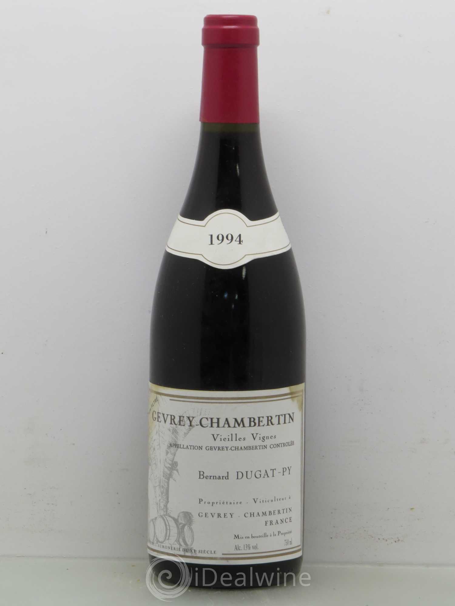 Gevrey-Chambertin Vieilles Vignes Dugat-Py 1994 - Lot de 1 bouteille - 0