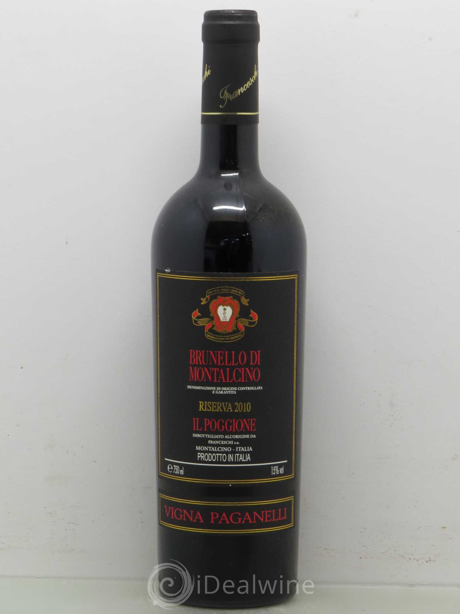 Brunello di Montalcino DOCG Il Poggione Lavinio Franceschi Vigna Paganello 2010 - Lot de 1 bouteille - 0
