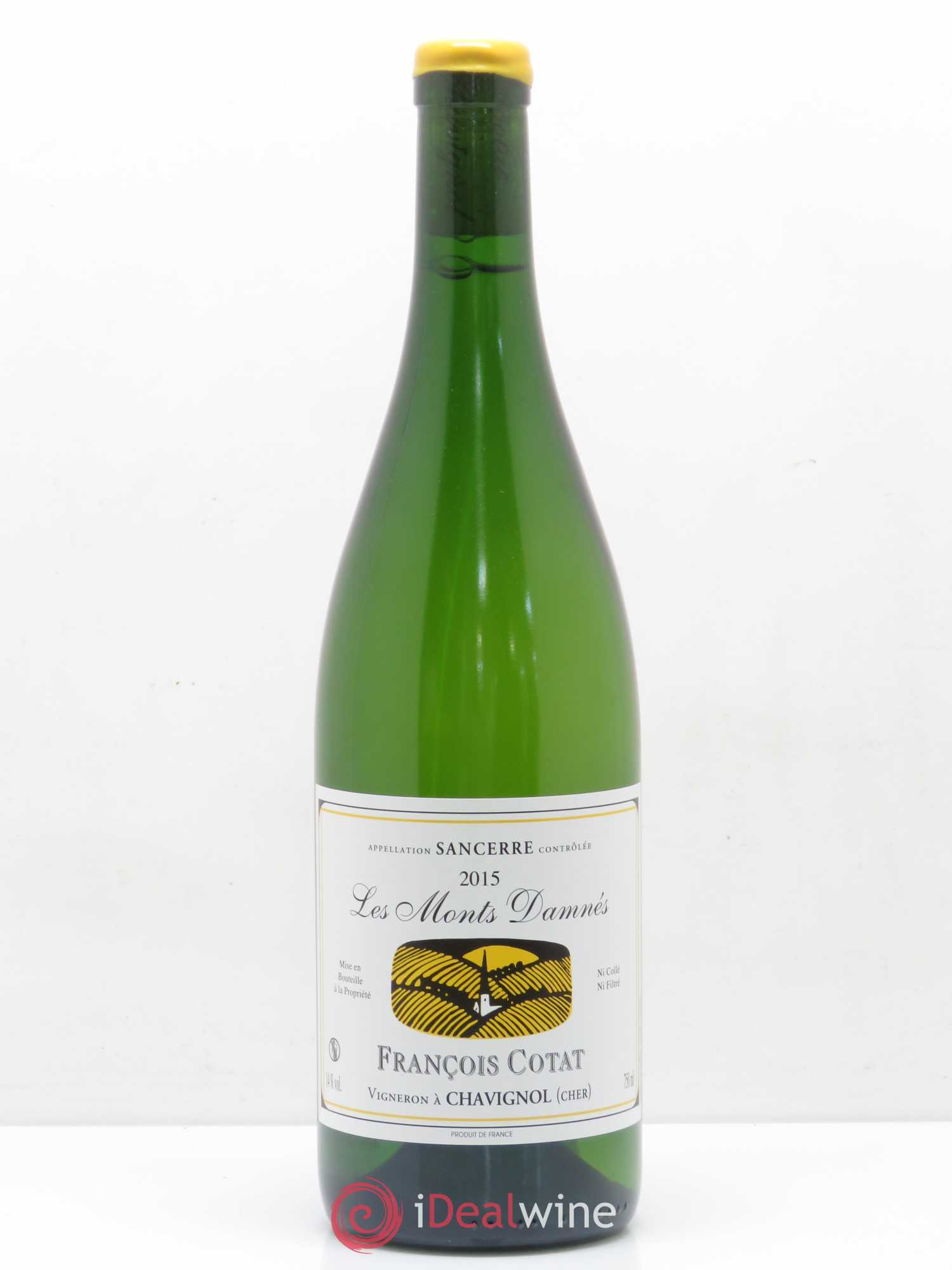 Sancerre Les Monts Damnés François Cotat 2015 - Lot de 1 bouteille - 0
