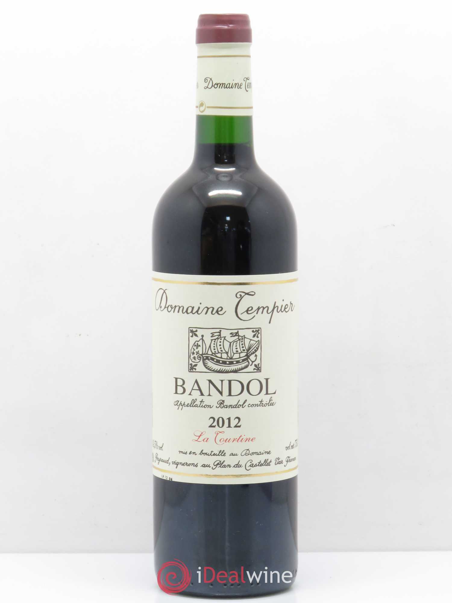Bandol Domaine Tempier La Tourtine Famille Peyraud 2012 - Lot de 1 bouteille - 0
