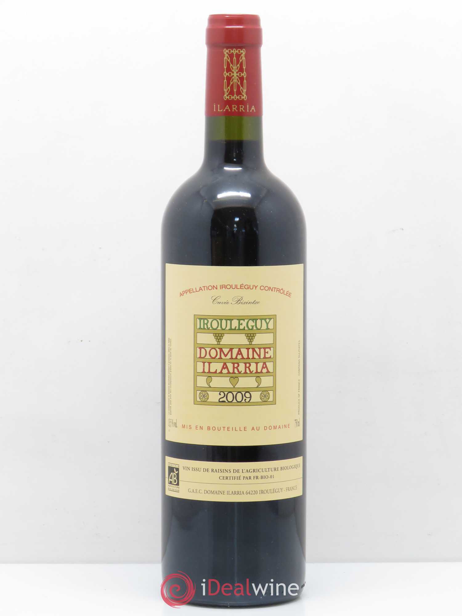 Irouléguy Bixintxo Ilarria 2009 - Posten von 1 Flasche - 0