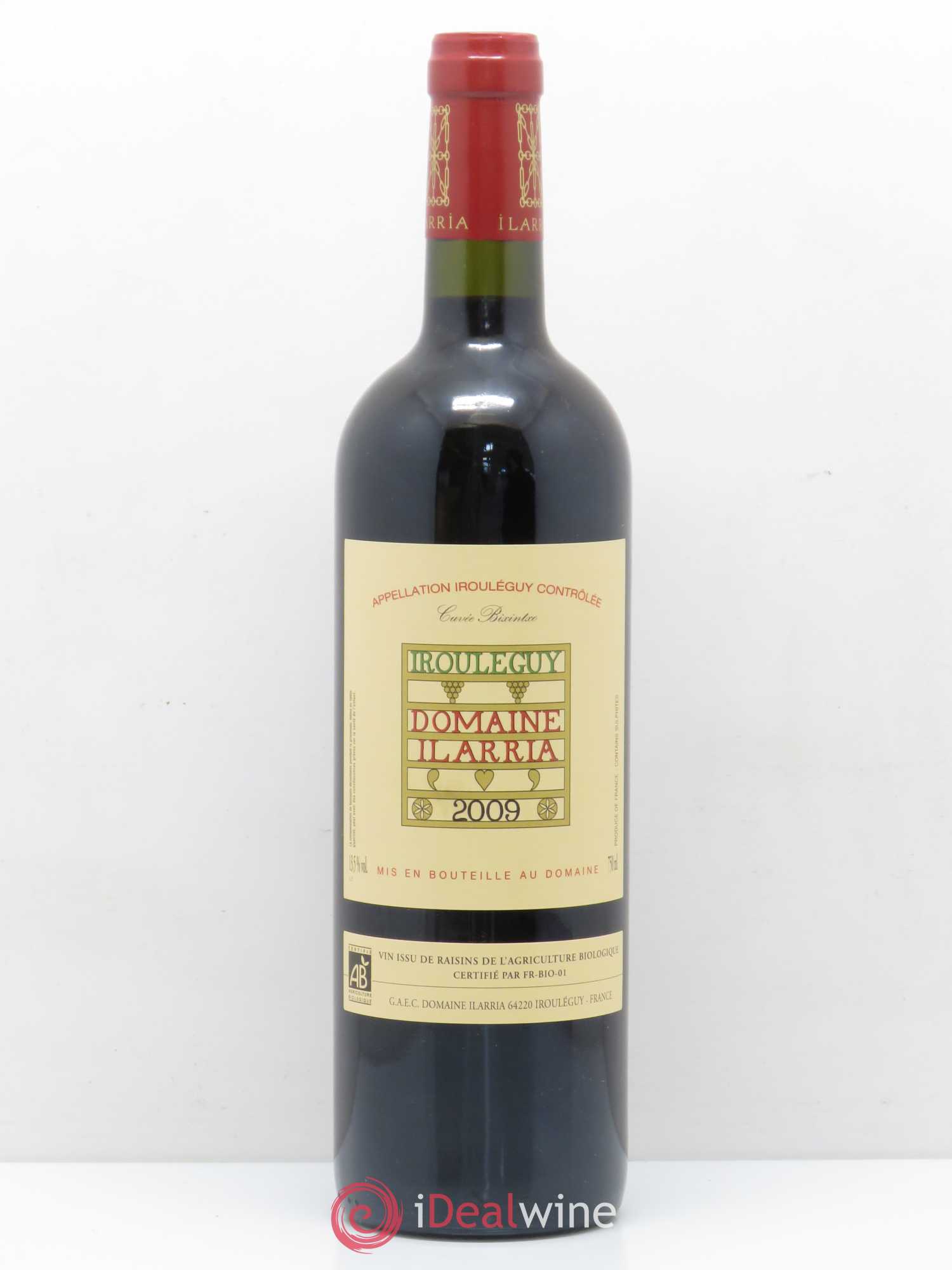 Irouléguy Bixintxo Ilarria 2009 - Posten von 1 Flasche - 0