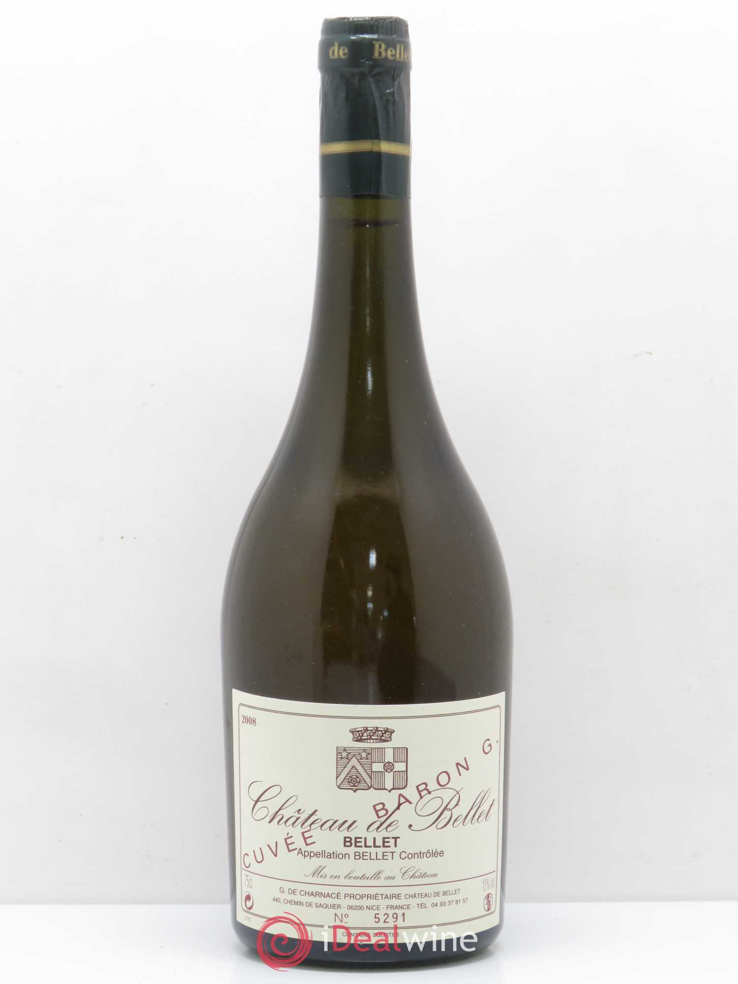 Bellet Château de Bellet Baron G 2008 - Lot de 1 bouteille - 0