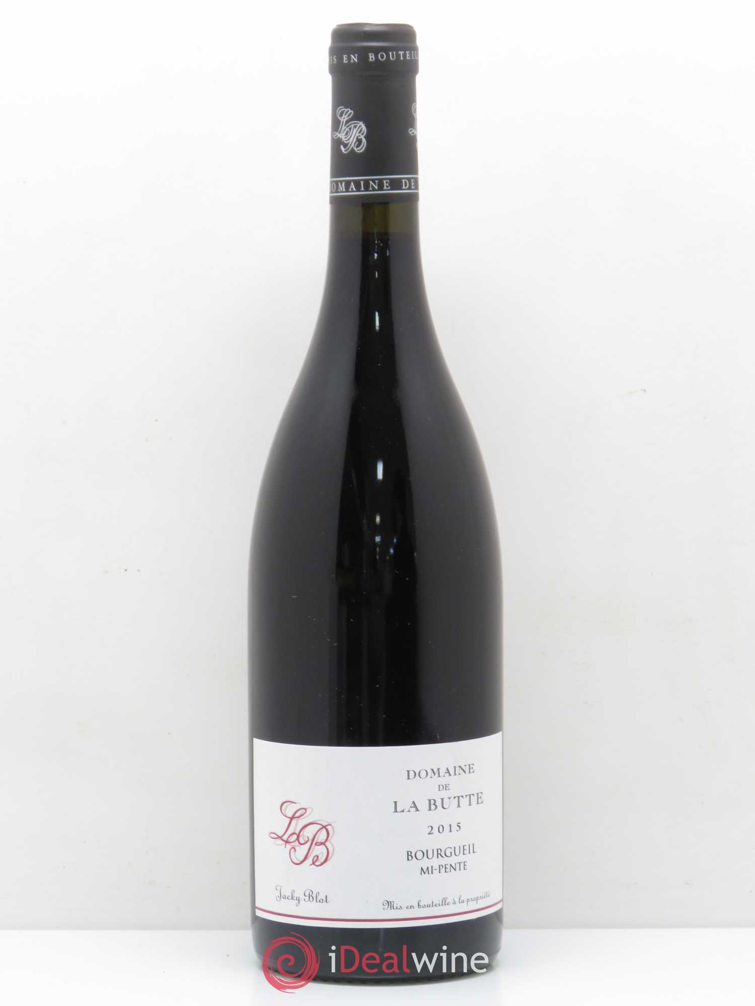 Bourgueil Mi-Pente Domaine de La Butte - Jacky Blot 2015 - Lot de 1 bouteille - 0