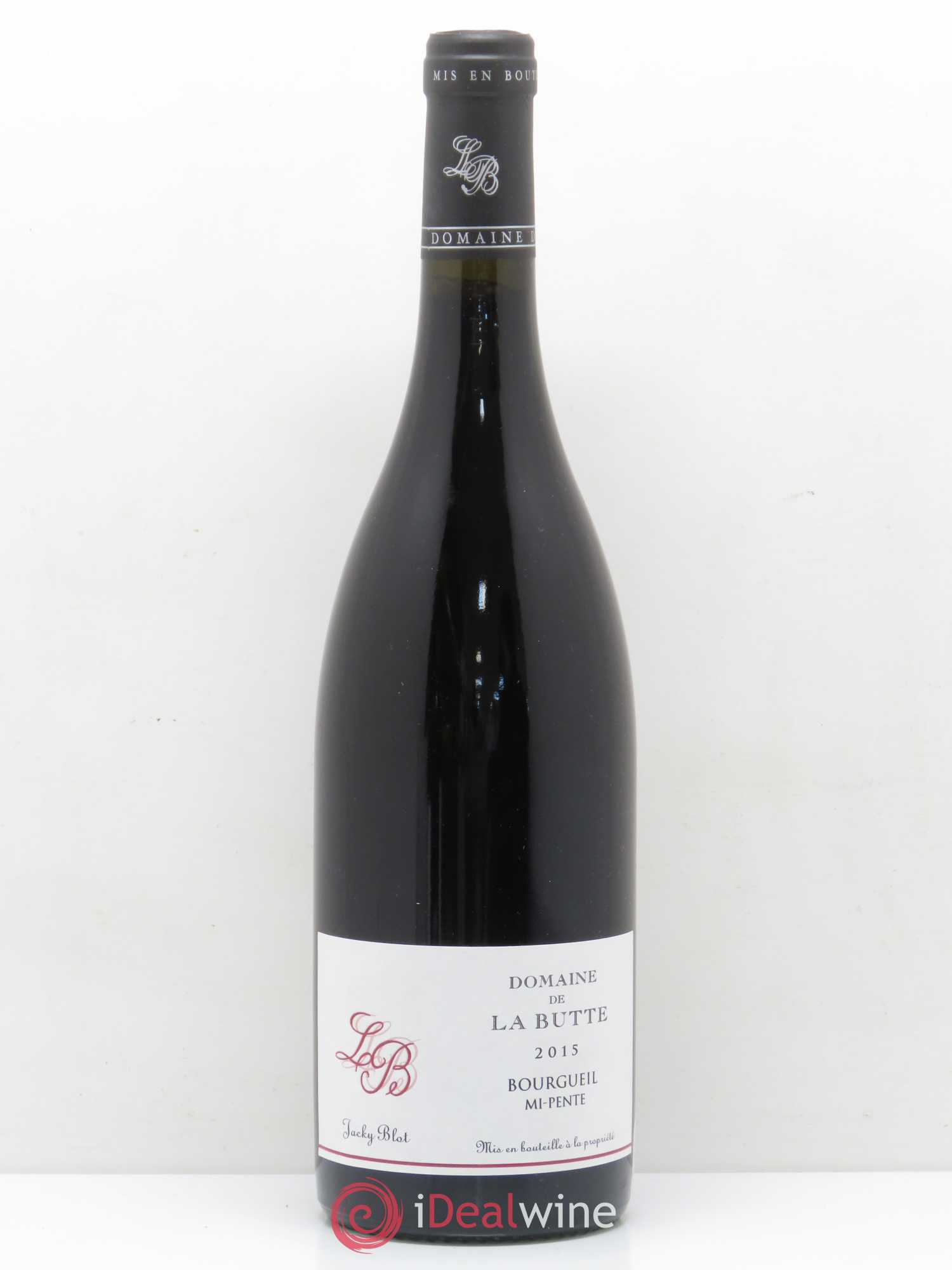 Bourgueil Mi-Pente Domaine de La Butte - Jacky Blot 2015 - Lot de 1 bouteille - 0