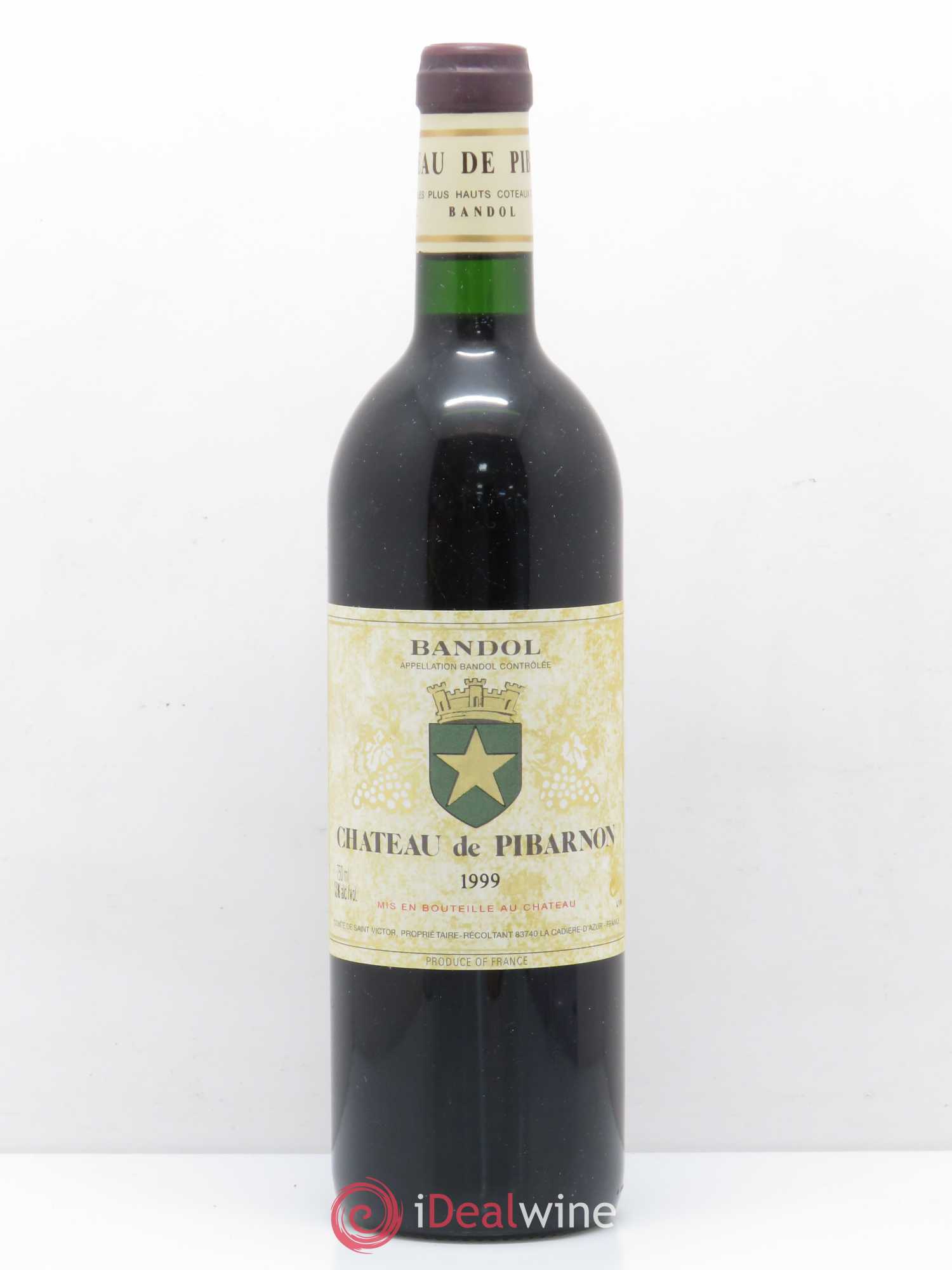 Bandol Château de Pibarnon Comte de Saint-Victor 1999 - Lot de 1 bouteille - 0